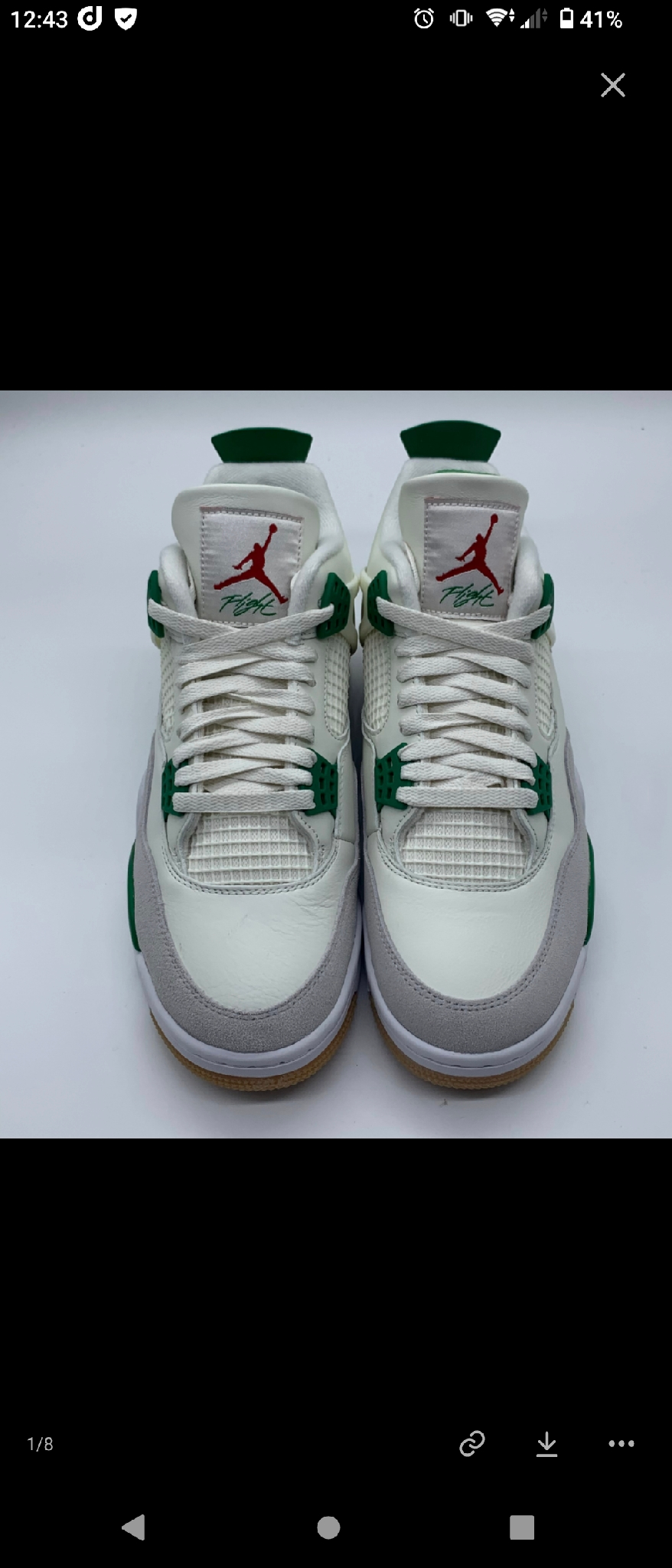 Nike SB × Air Jordan 4 Retro SP "Pine Green"