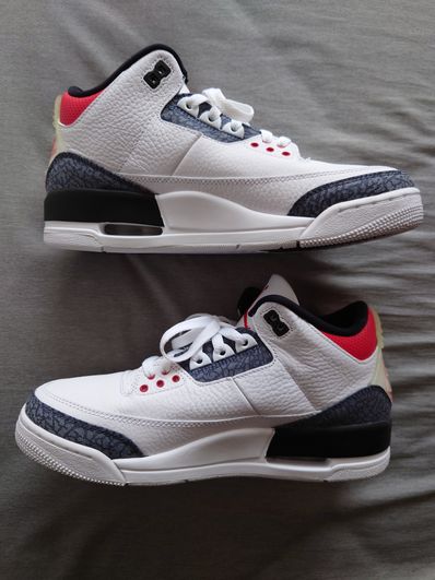 Nike Air Jordan 3 Retro SE-T CO JP "Fire Red Denim"