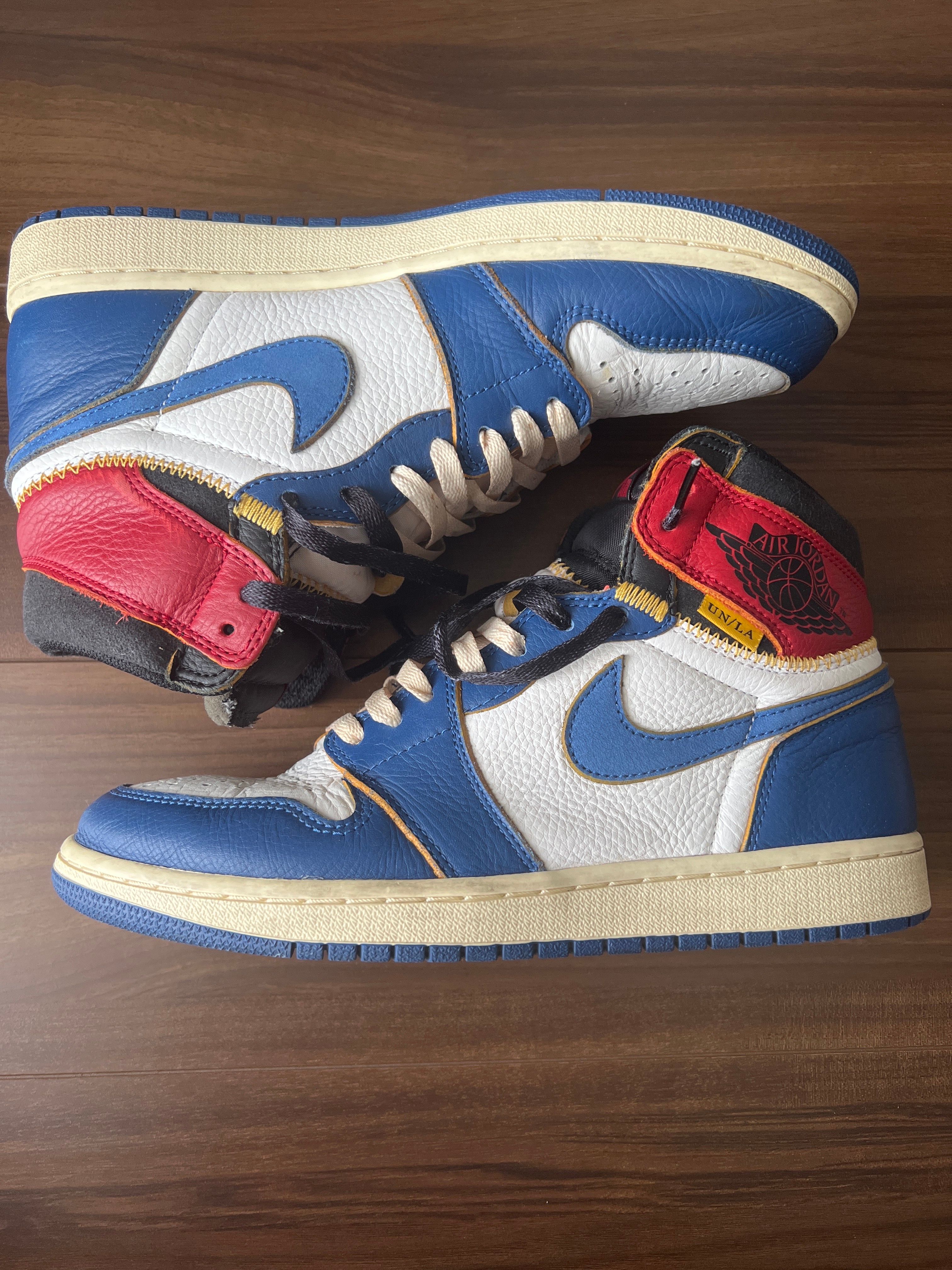 Union × Nike Air Jordan 1 Retro High OG NRG "Storm Blue/Varsity Red"