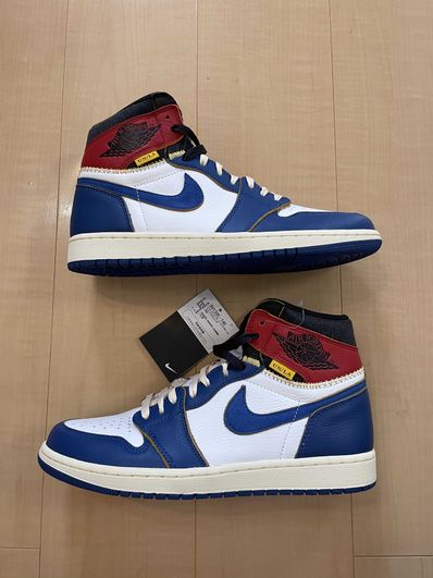 Union × Nike Air Jordan 1 Retro High OG NRG "Storm Blue/Varsity Red"