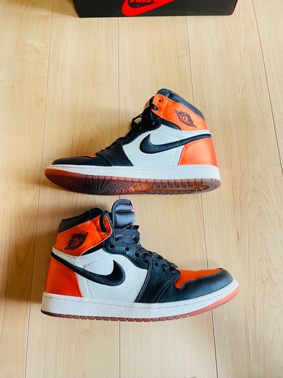 Nike Women's Air Jordan 1 High "Satin Shattered Backboard"