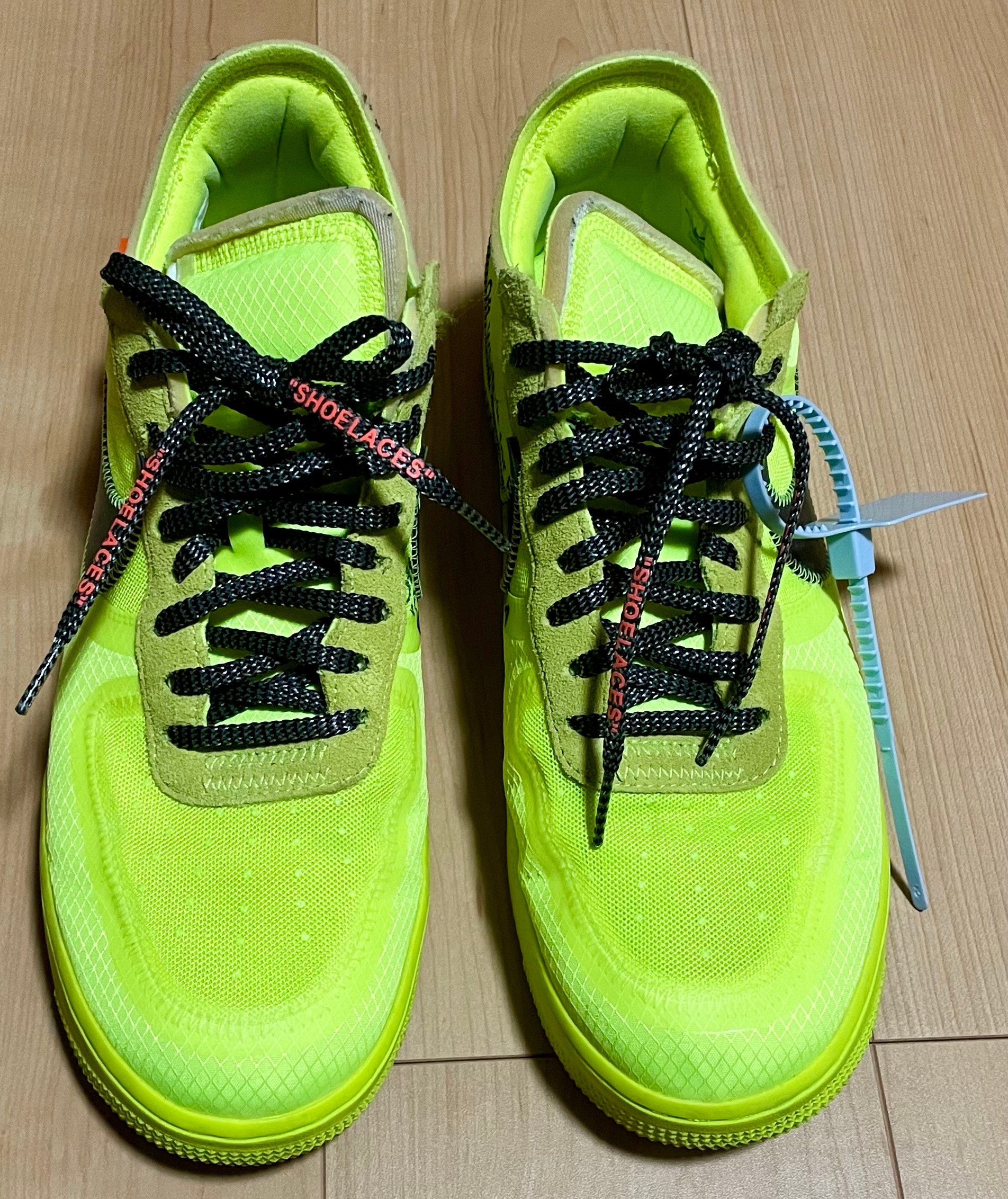 Off-White × Nike Air Force 1 Low "Volt"