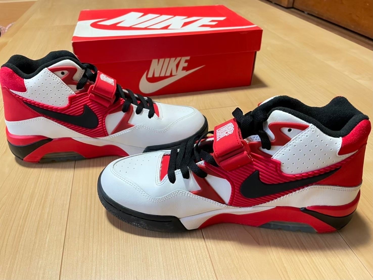 Nike Air Force 180 "White/Black/Red"