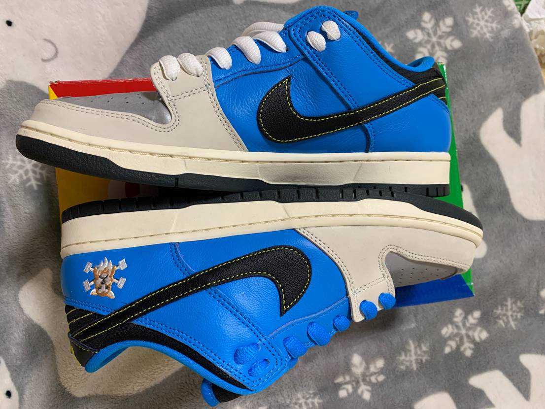Instant Skateboards × Nike SB Dunk Low "Blue Hero"