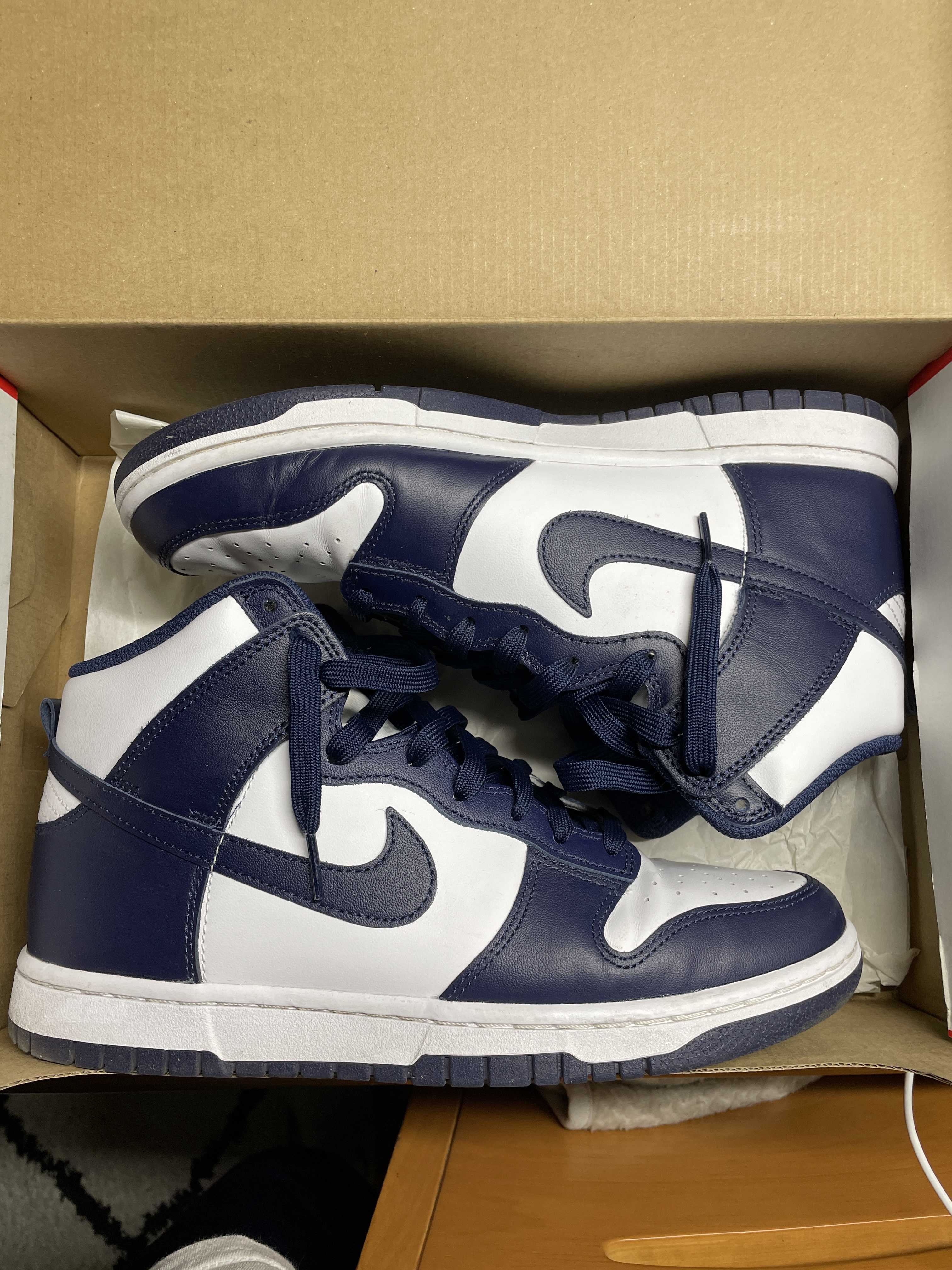 Nike Dunk High "Championship Navy"