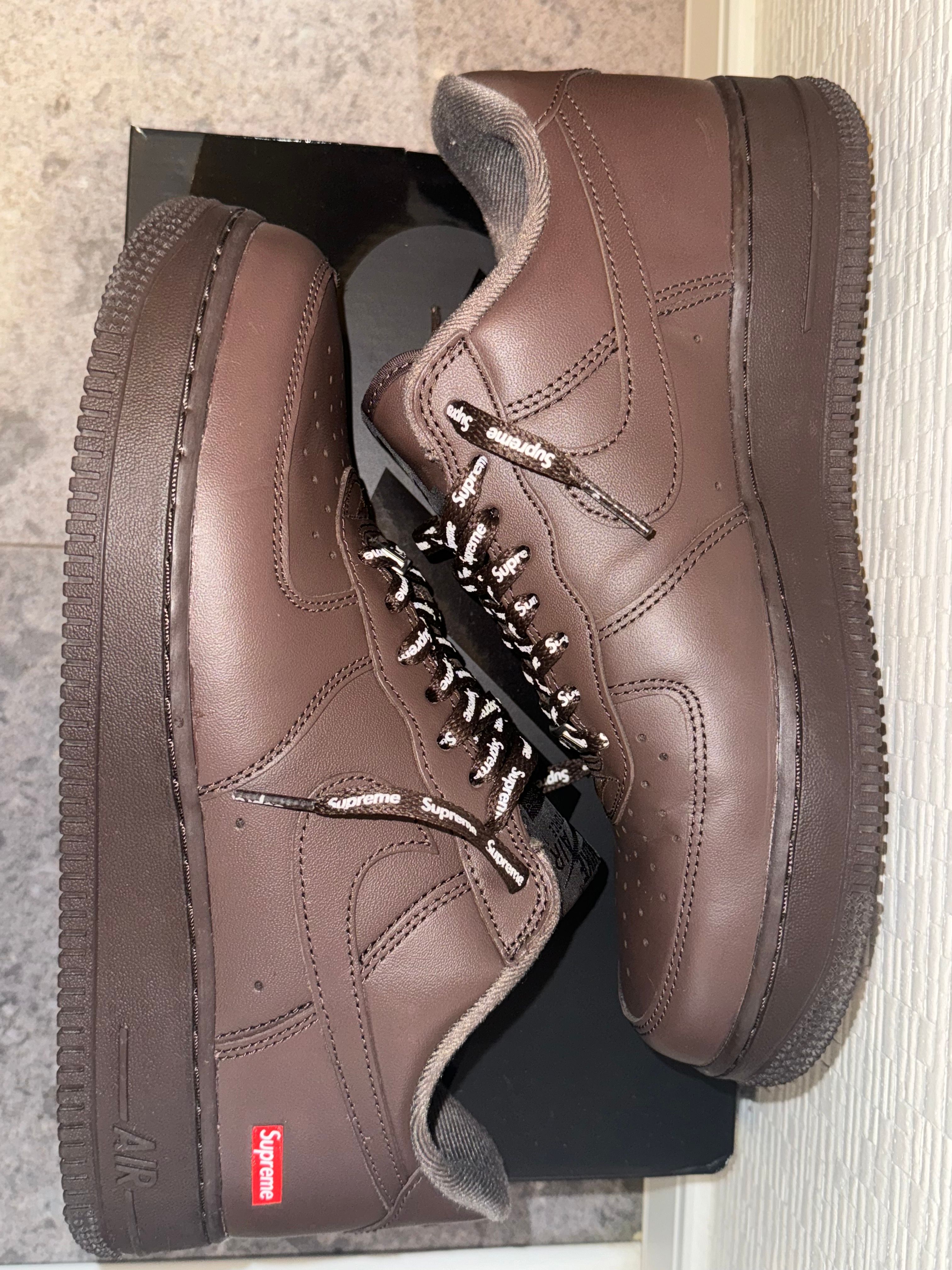 Supreme × Nike Air Force 1 Low "Baroque Brown"