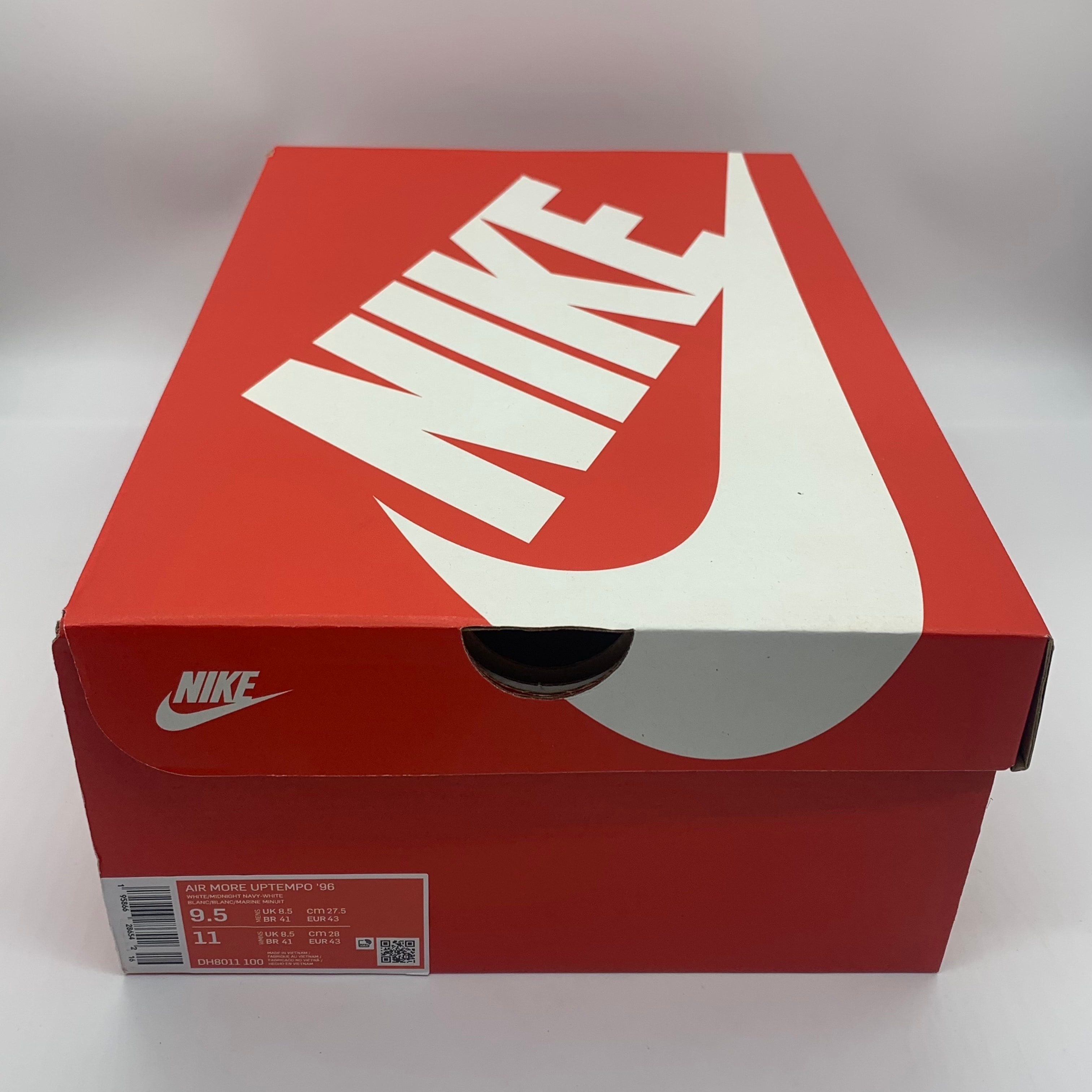 Nike Air More Uptempo "White/Midnight Navy"