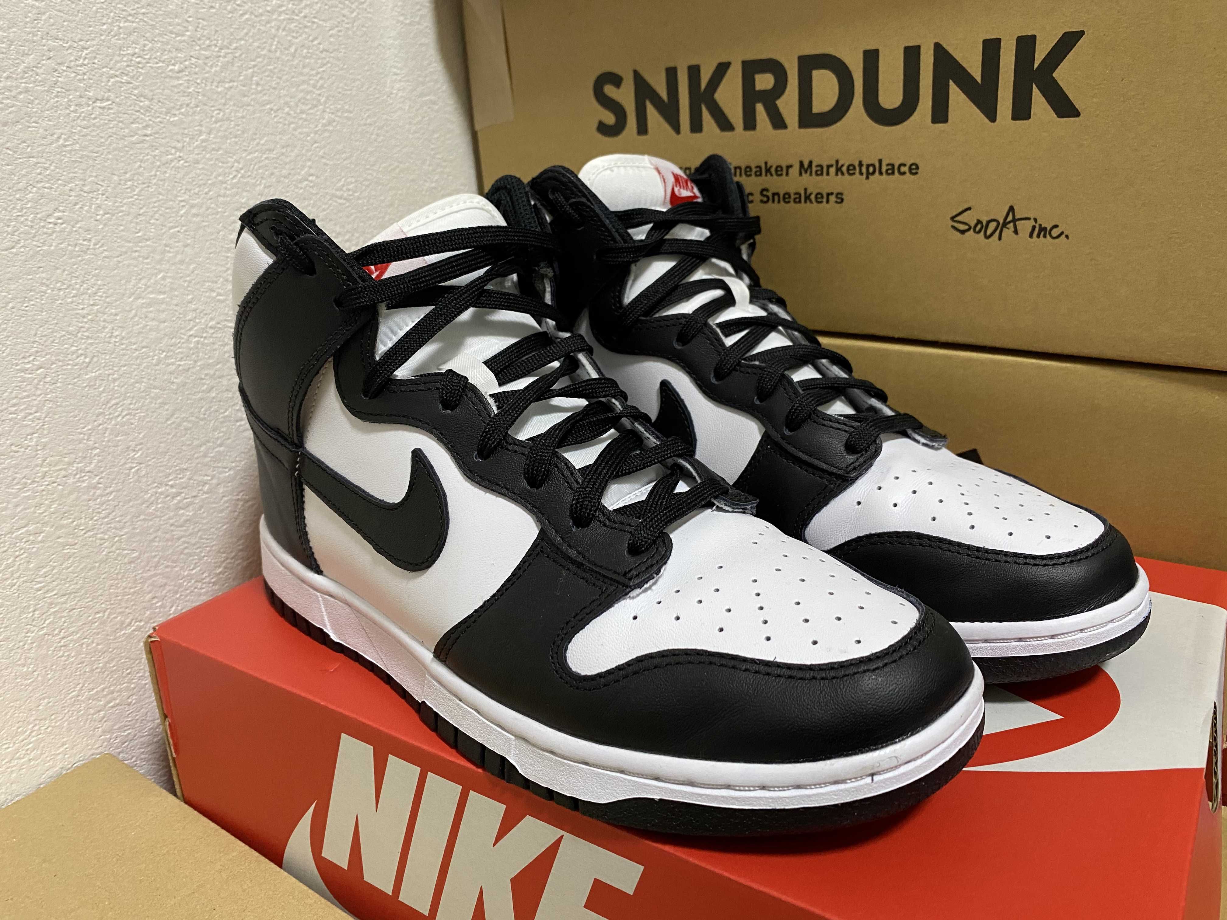 Nike Women's Dunk High "Black and White"