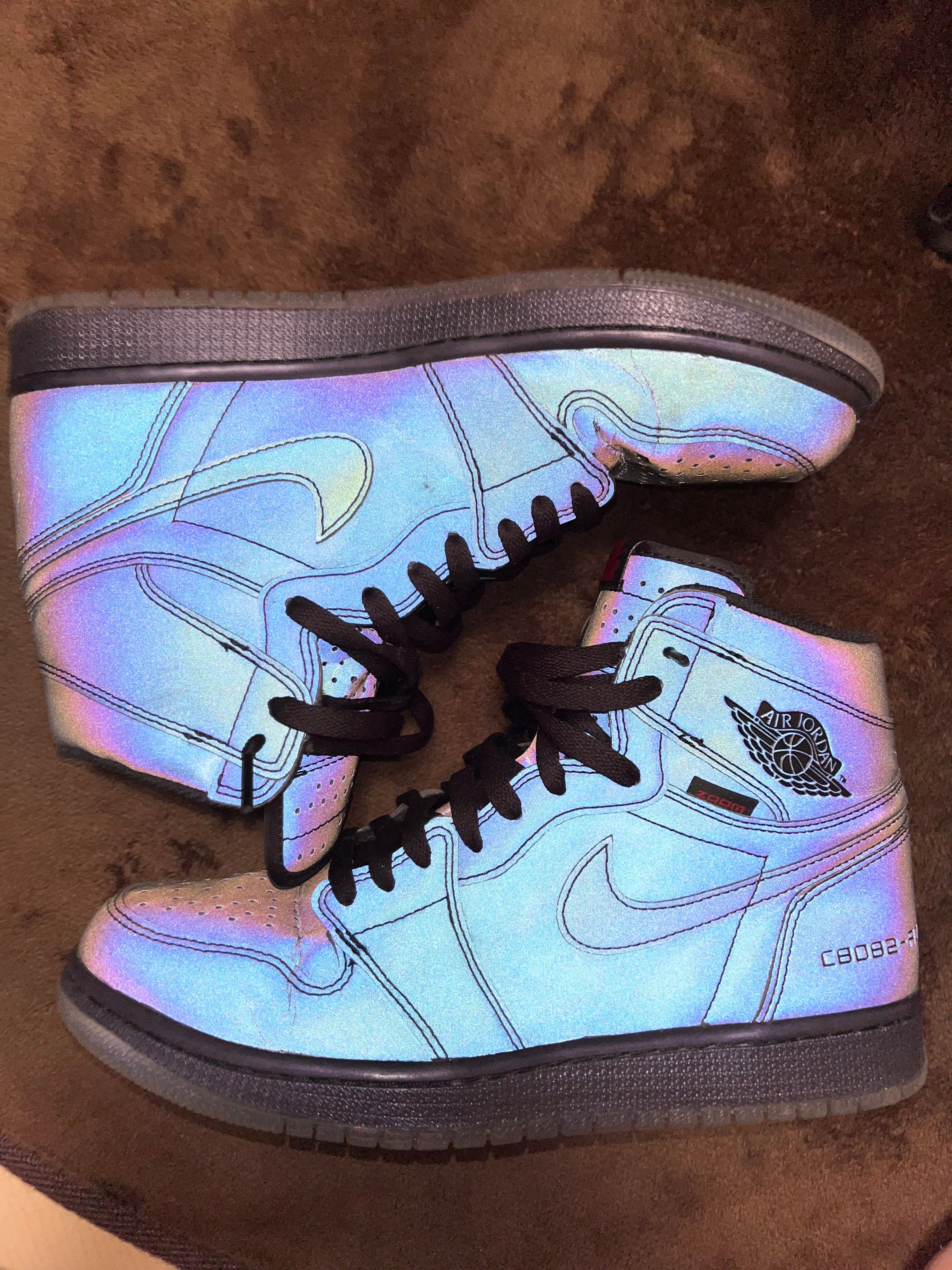 Nike Air Jordan 1 High Zoom Fearless "Multi Color/Varsity Red/Black"