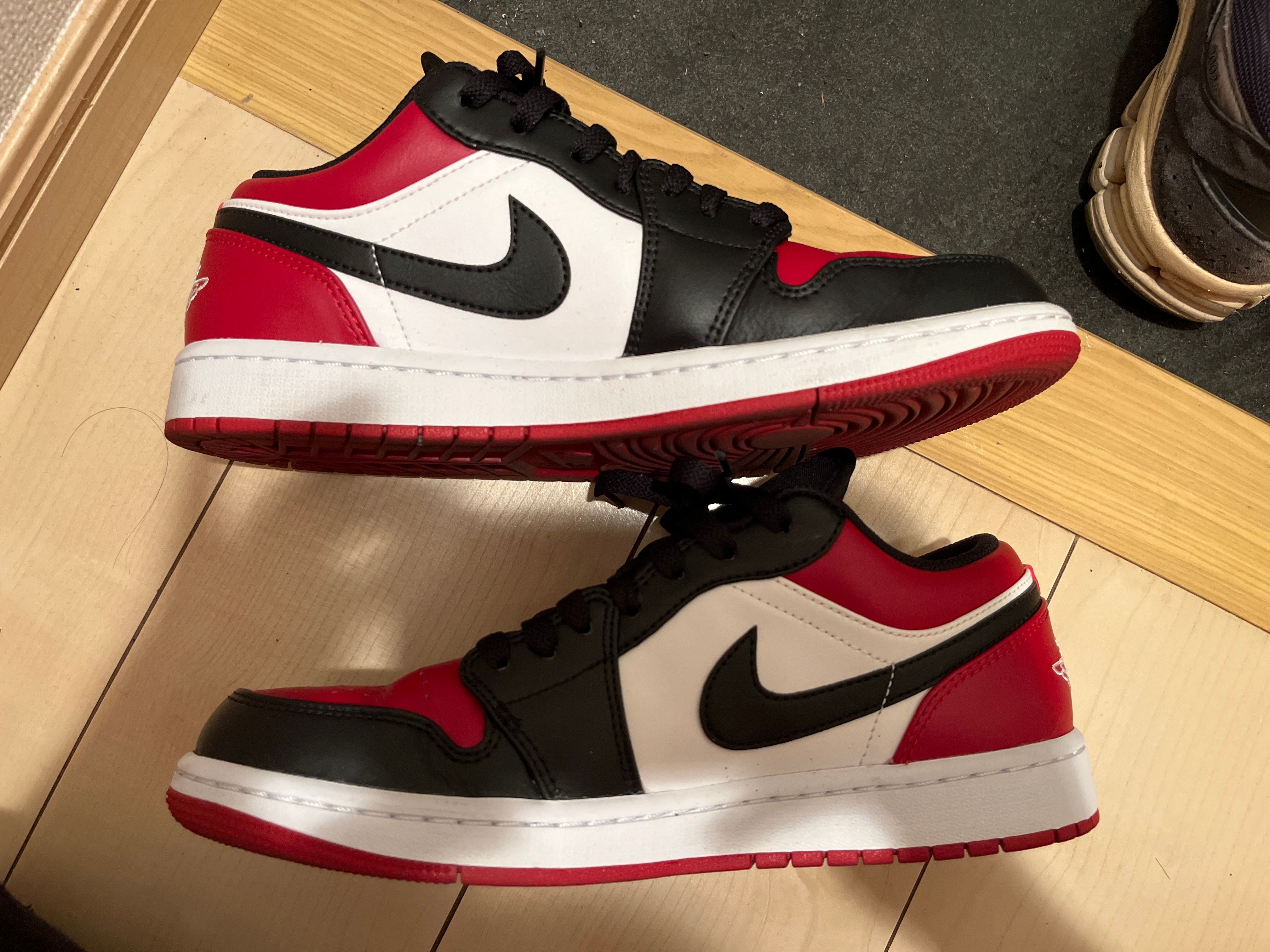Nike Air Jordan 1 Low "Bred Toe"