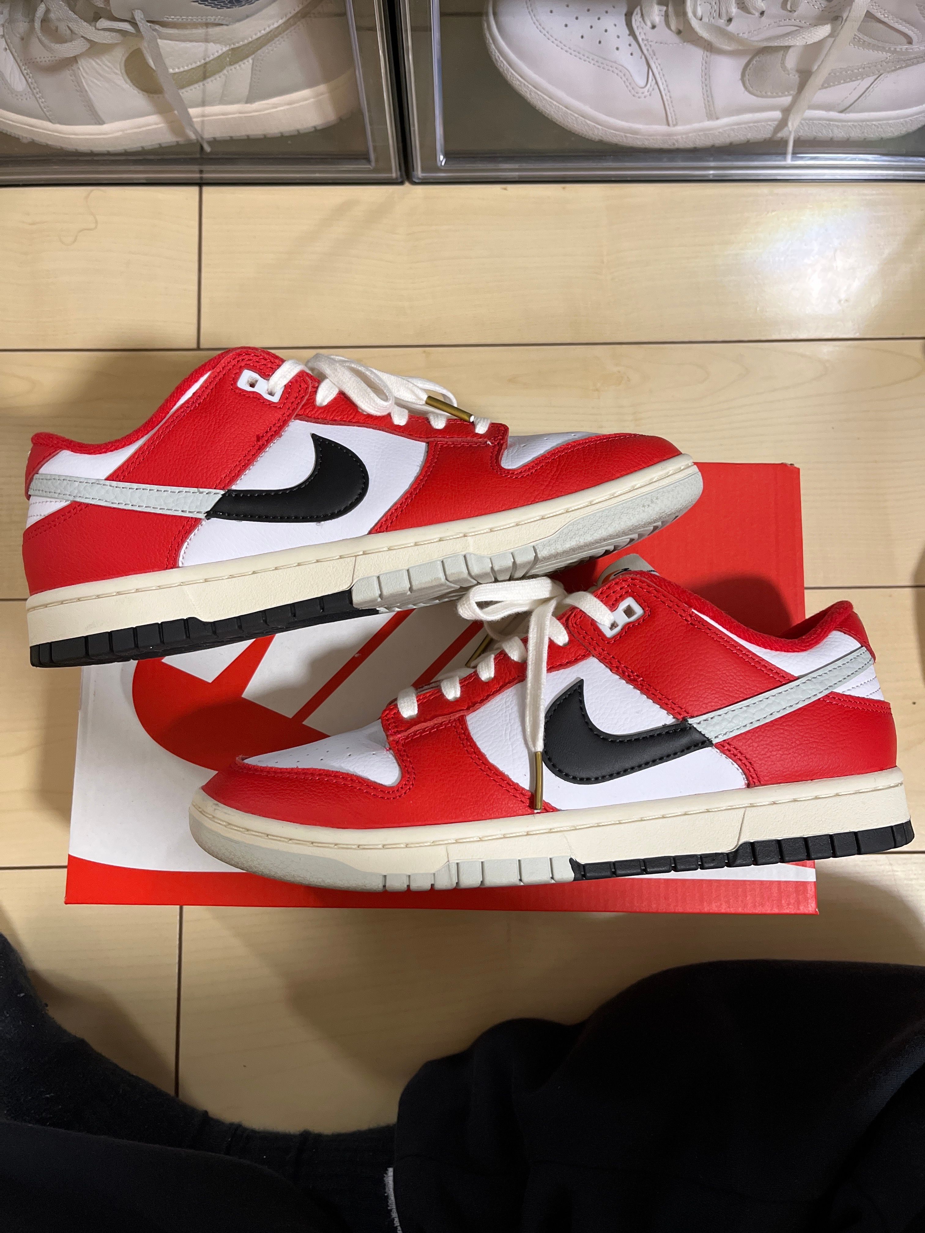 Nike Dunk Low Retro PRM "Chicago Split"
