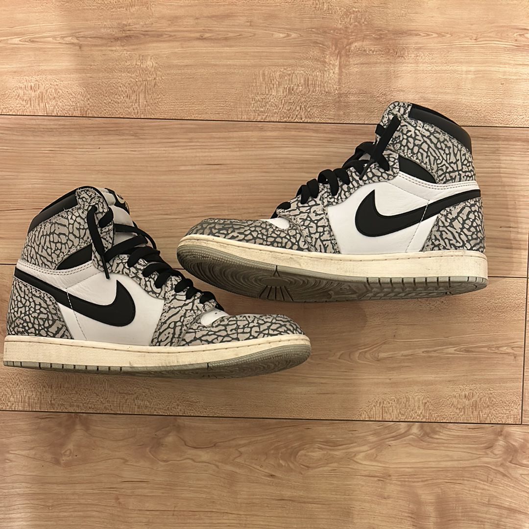 Nike Air Jordan 1 High OG "White Cement/Safari"