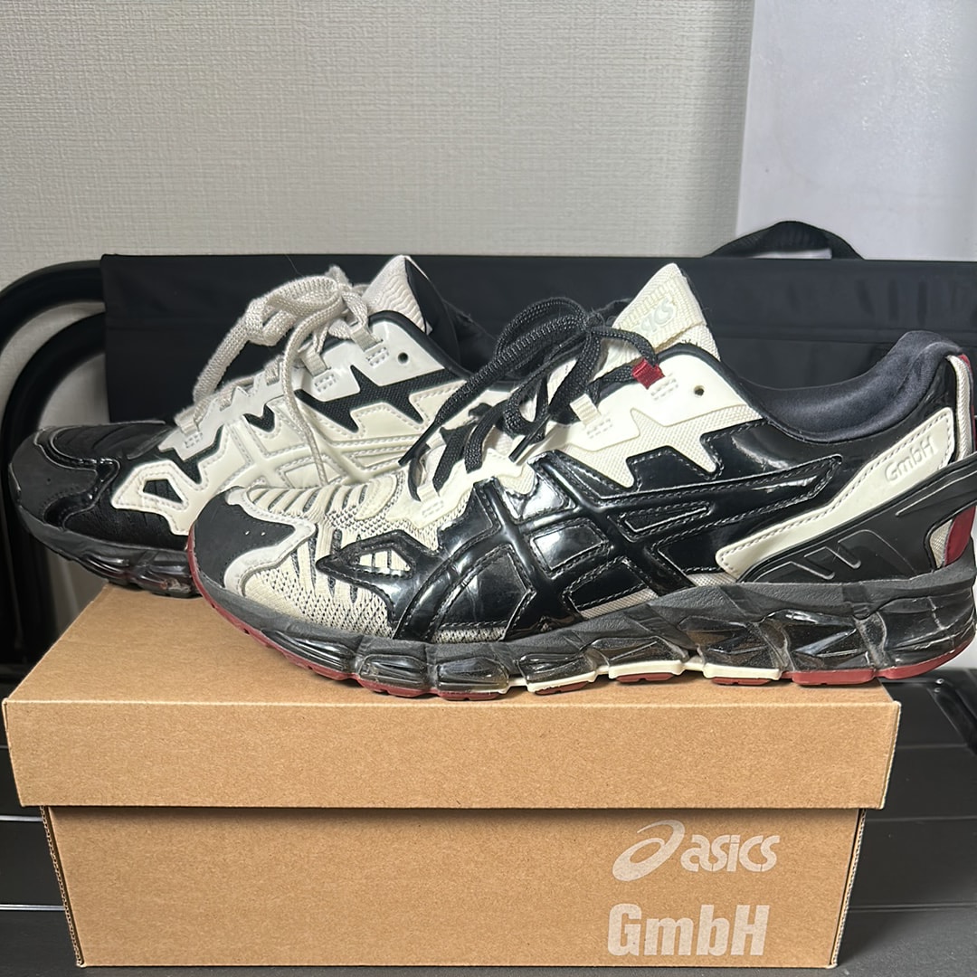 ゲーエムベーハー × アシックス ゲルクォンタム360 6 "アイボリー/ブラック"