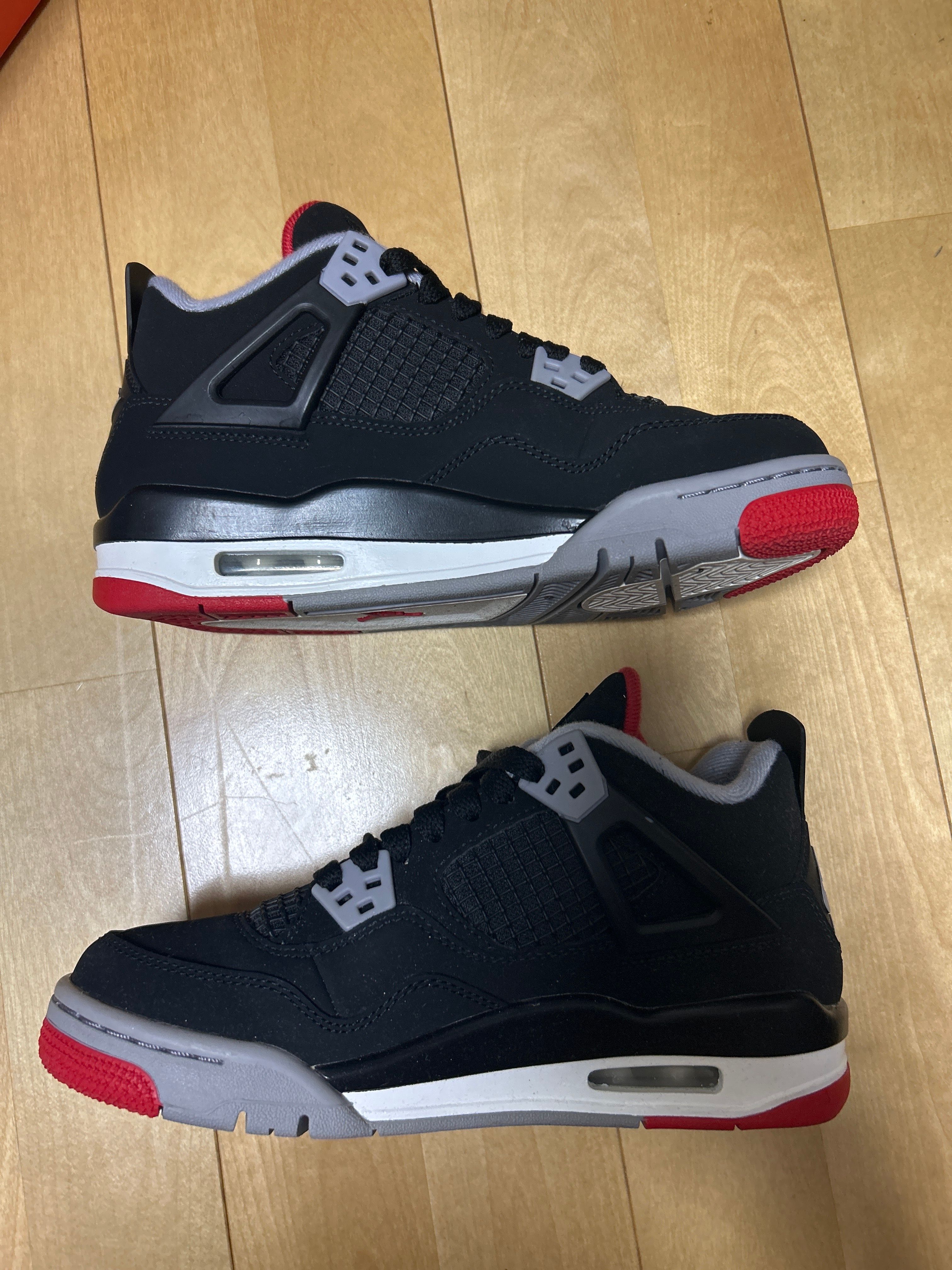 Nike GS Air Jordan 4 Retro "Bred" (2019)