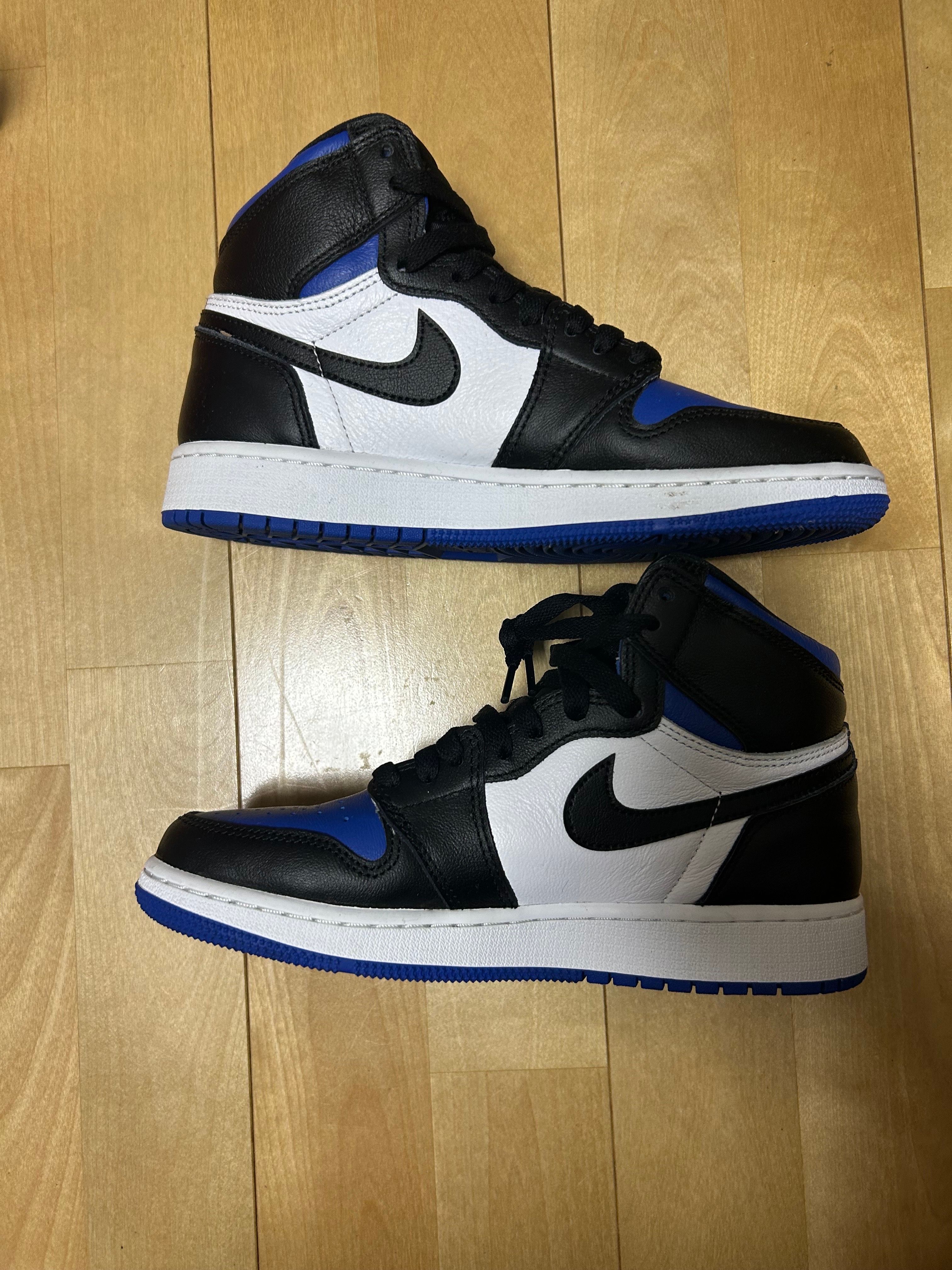 Nike GS Air Jordan 1 High "Royal Toe" (2020)