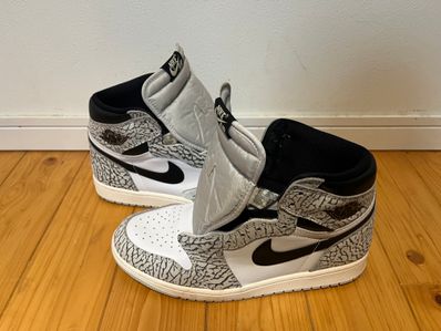 Nike Air Jordan 1 High OG "White Cement/Safari"