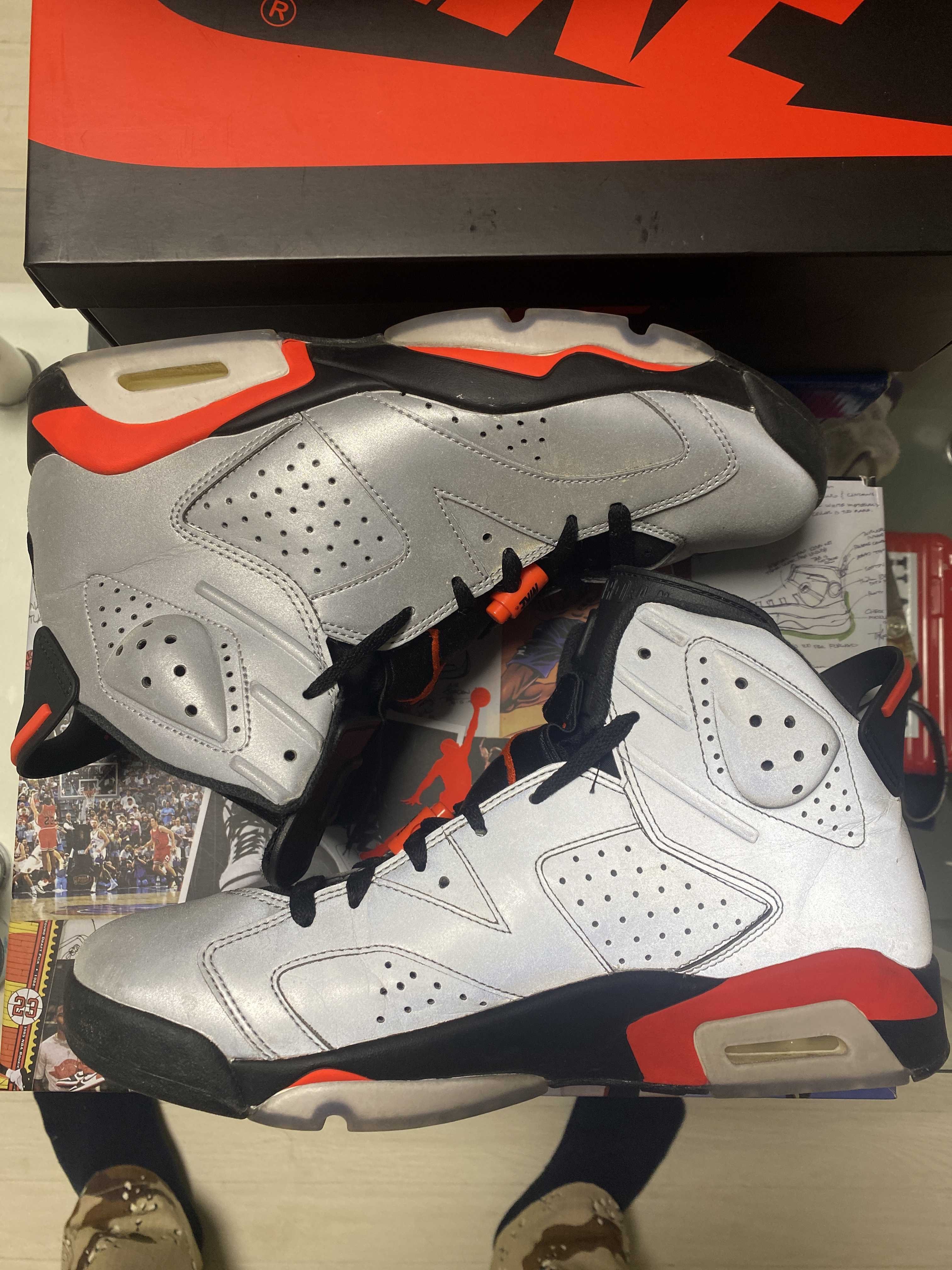 Nike Air Jordan 6 Reflective "Infrared"