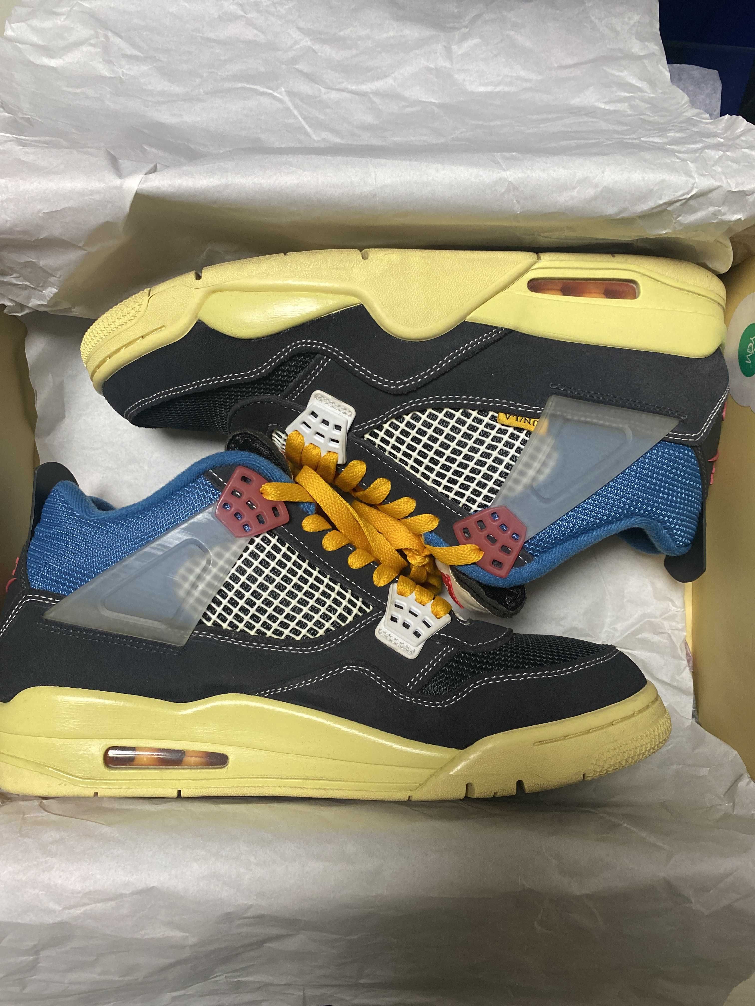 UNION × NIKE AIR JORDAN 4 "OFF NOIR"