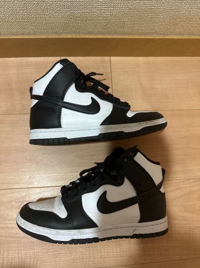 Nike Women's Dunk High "Black and White"