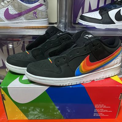 Polaroid × Nike SB Dunk Low Pro QS "Black/White"
