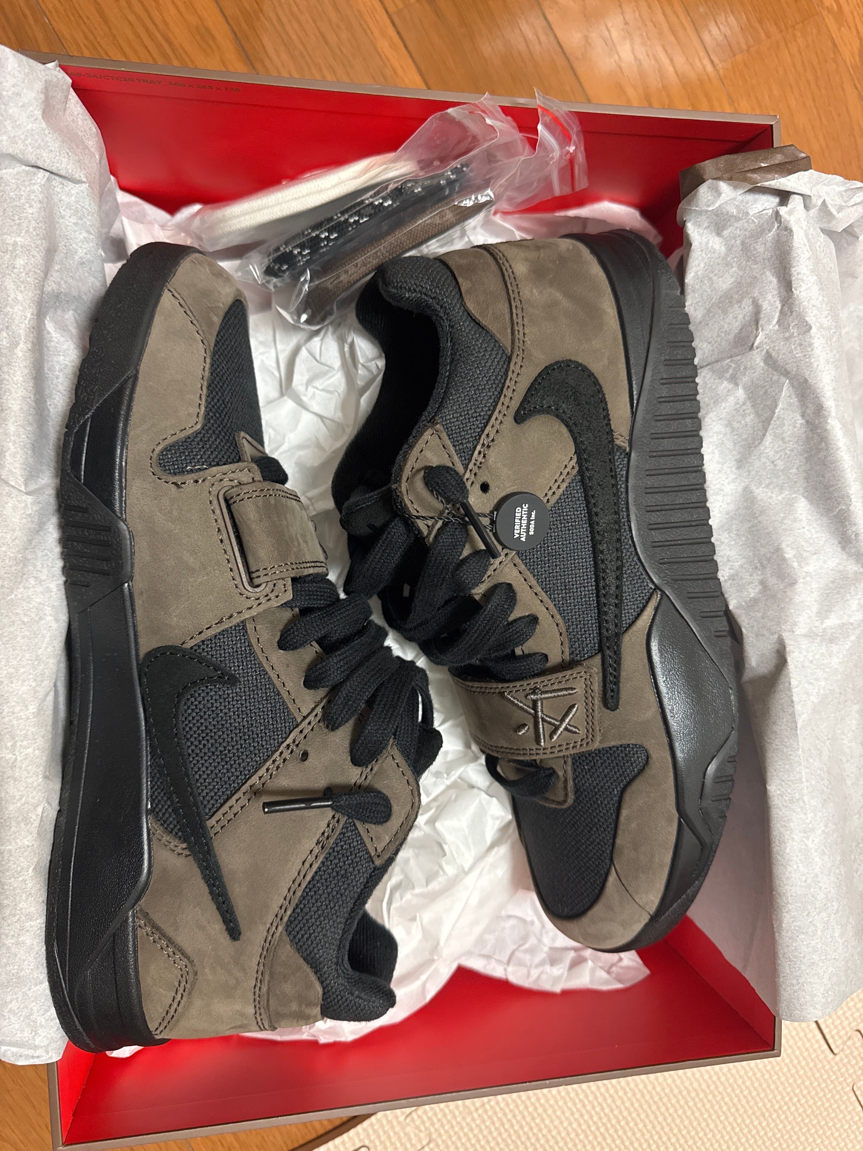 Travis Scott × Nike Jordan Jumpman Jack TR CJ1 T-Rexx "Black and Dark Mocha"