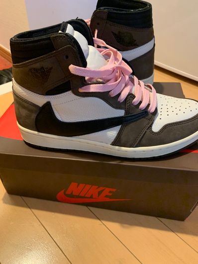 Travis Scott × Nike Air Jordan 1 Retro High OG TS SP "Sail/Dark Mocha"