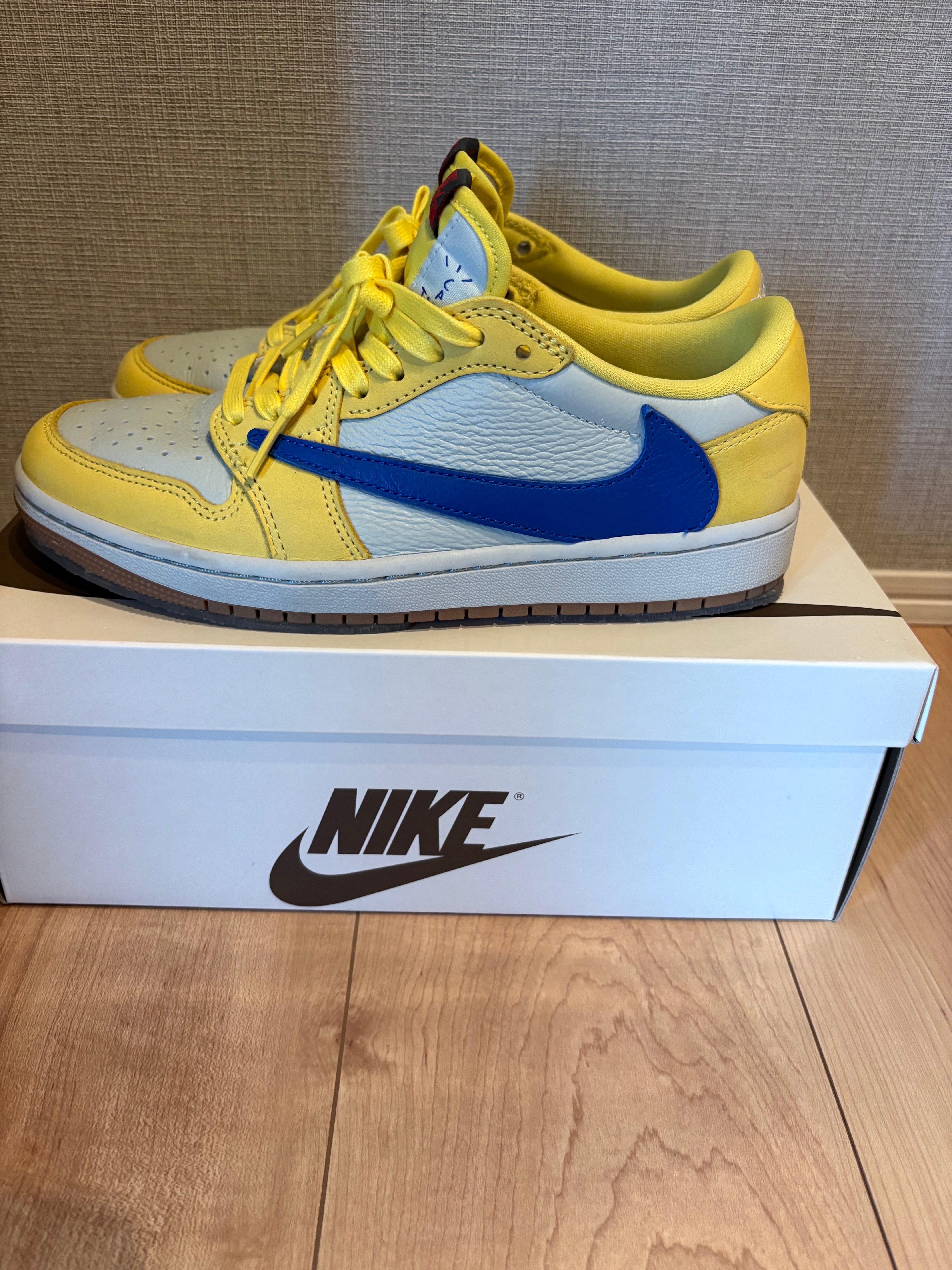 Travis Scott × Nike Women's Air Jordan 1 Retro Low OG "Canary"