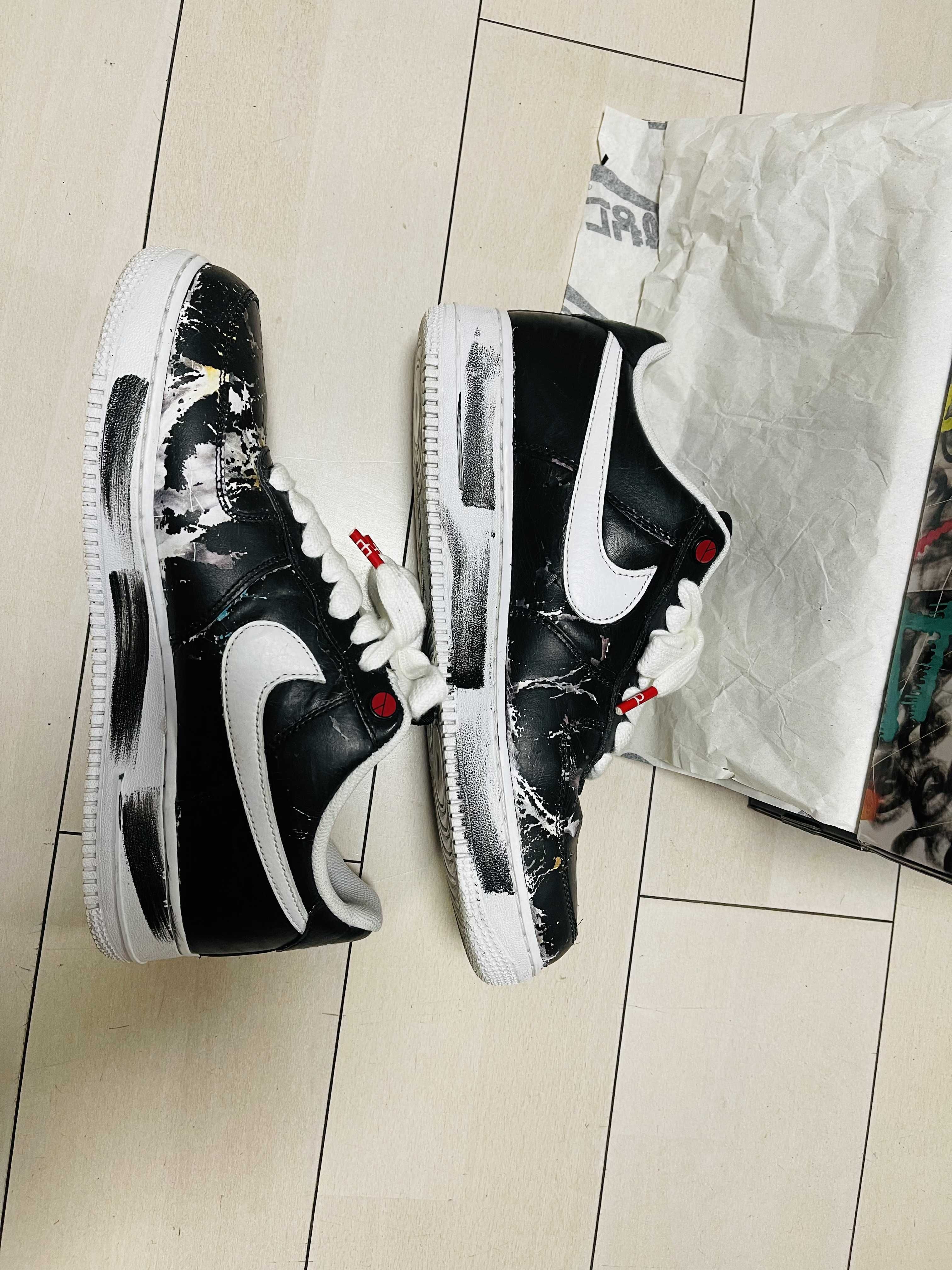 PEACEMINUSONE × Nike Air Force 1 Low Para Noise "Black" / G-DRAGON