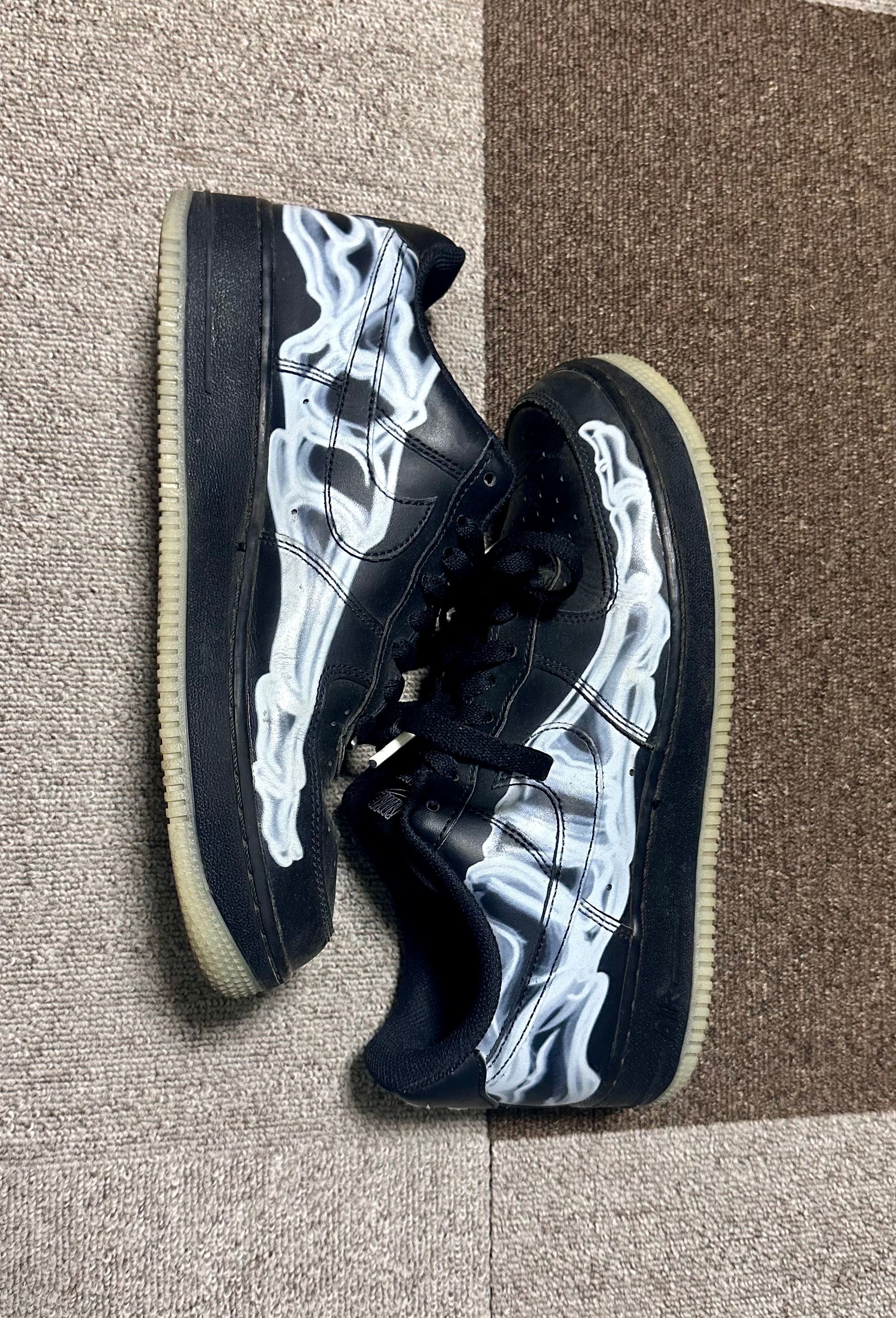 Nike Air Force 1 Low "Black Skeleton"