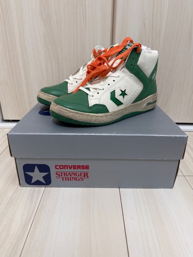 Stranger Things 5 × Converse Weapon Hi "Green/White"