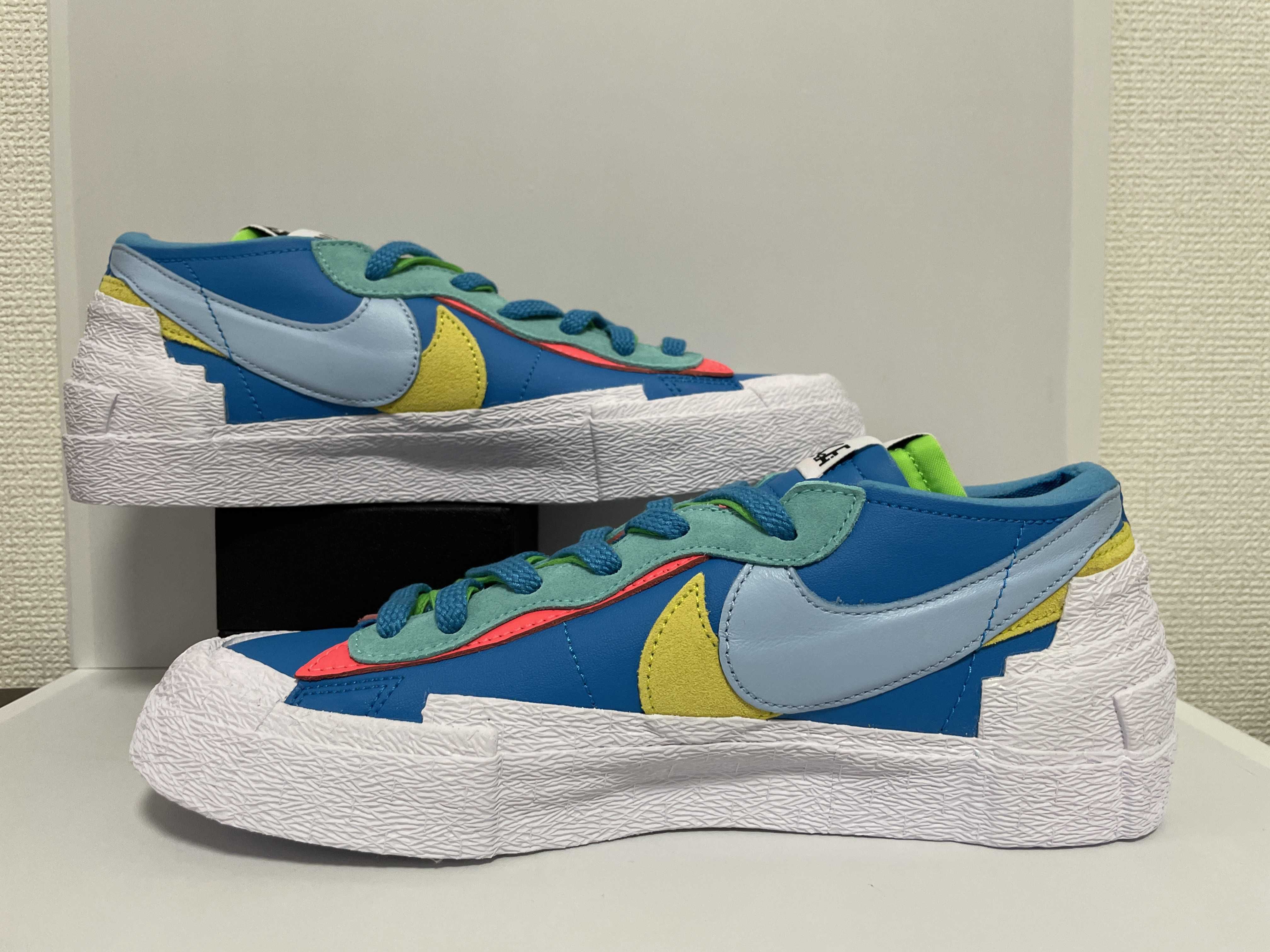 KAWS × sacai × Nike Blazer Low "Neptune Blue"