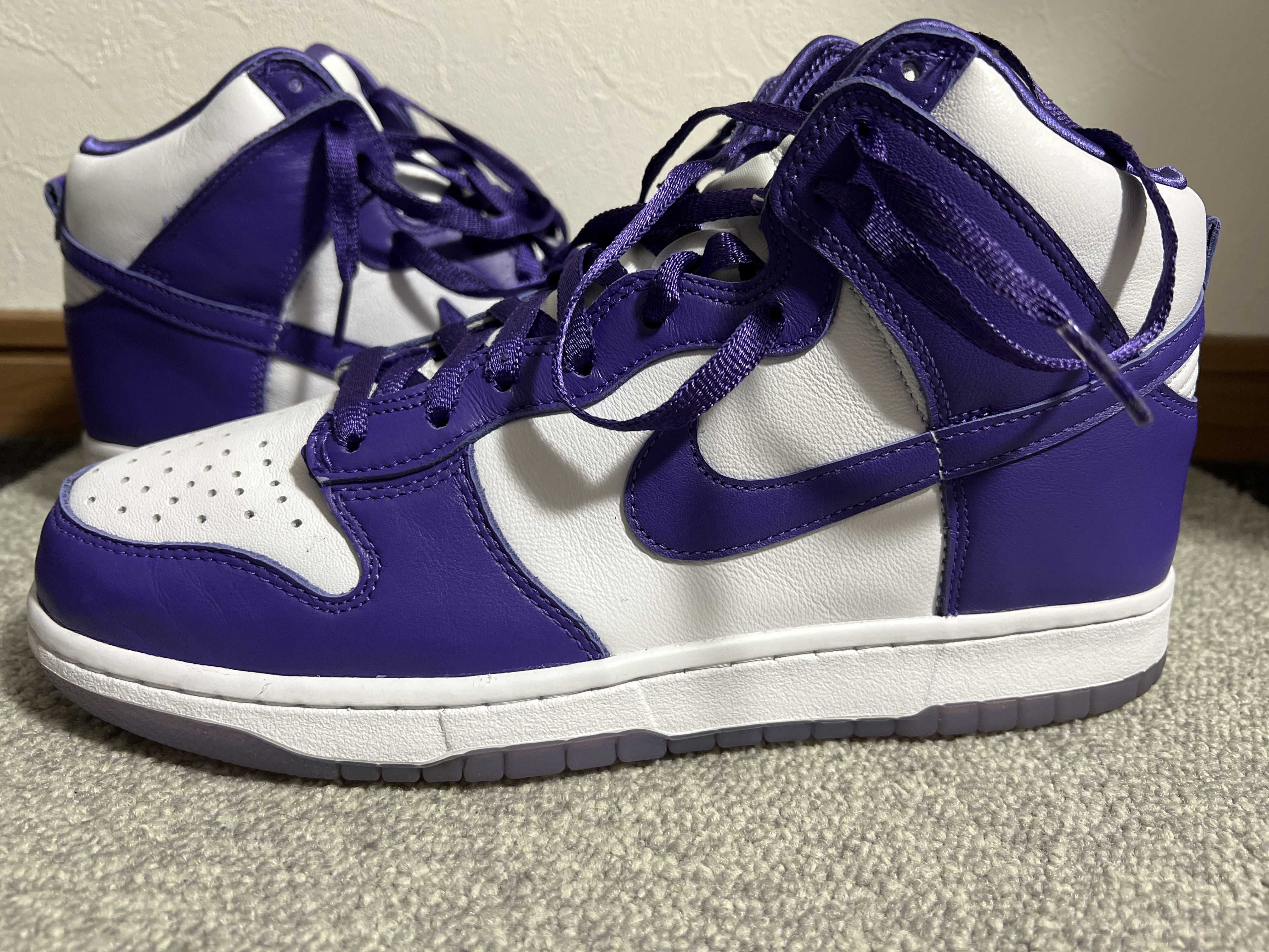 NIKE DUNK HIGH Women's "VARSITY PURPLE"