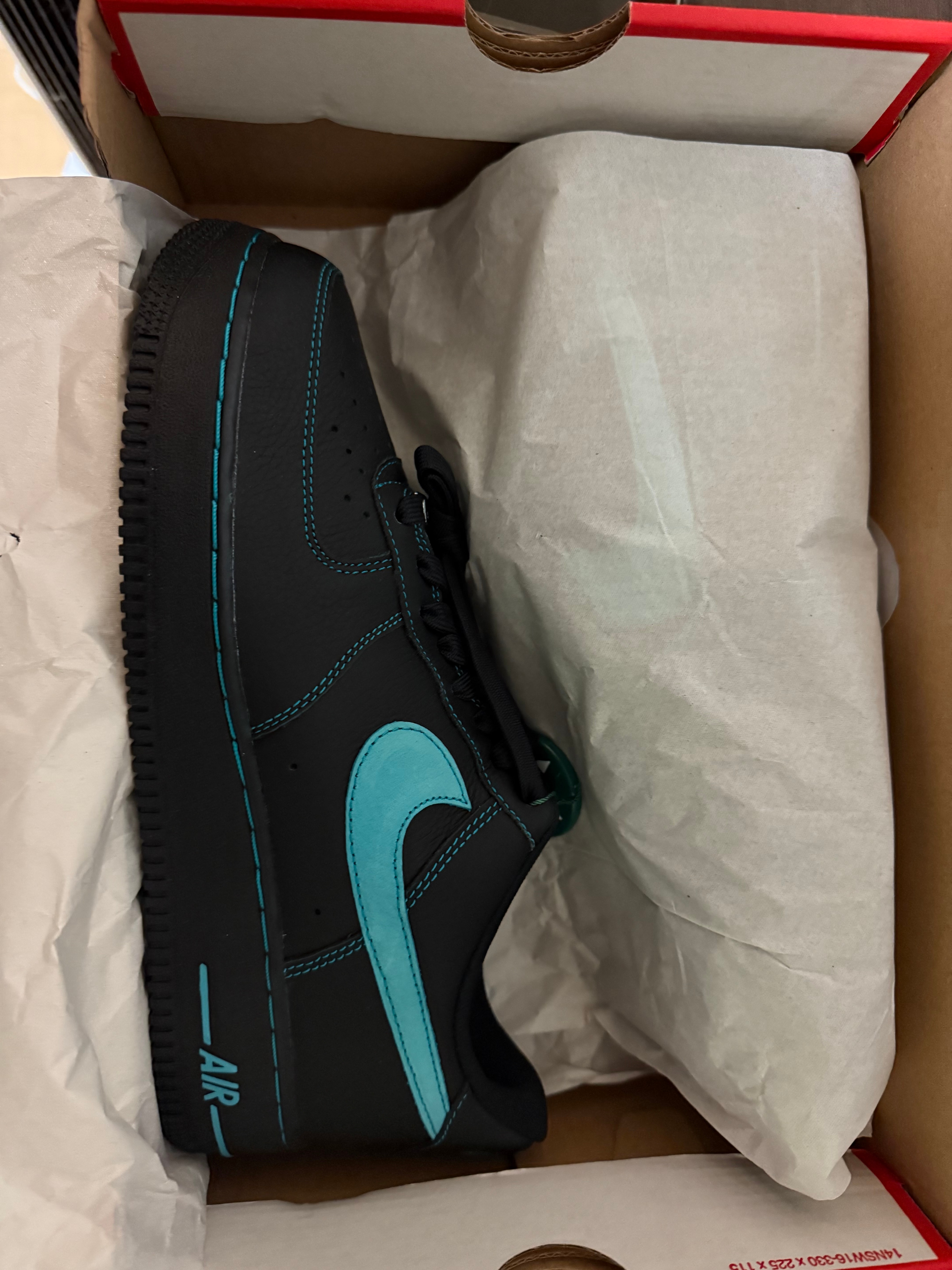 Nike Air Force 1 Low "Black Tiffany"