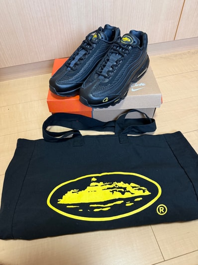Corteiz × Nike Air Max 95 "Black and Tour Yellow"