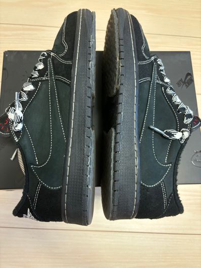 Travis Scott × Nike Air Jordan 1 Low OG SP "Black Phantom"