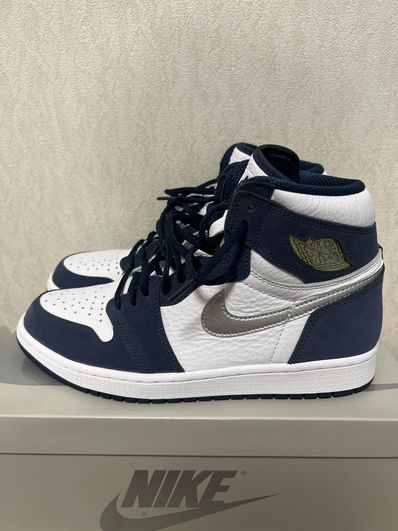 Nike Air Jordan 1 High OG CO.JP "White/Midnight Navy" (2020)(ブリーフケースなし)