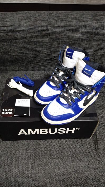 AMBUSH × NIKE DUNK HIGH "DEEP ROYAL"
