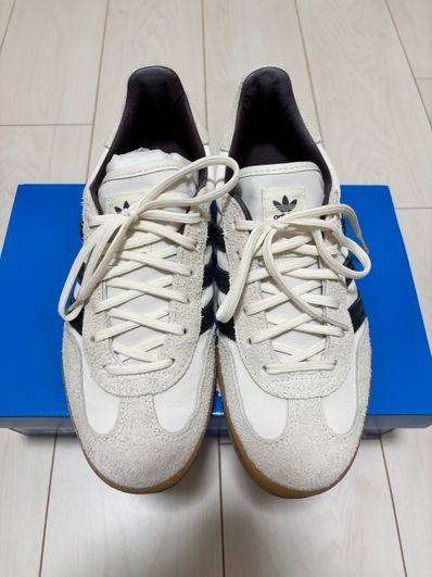 Hikari Shibata × adidas Gazelle Indoor "Core White/Night Grey/Cream White"