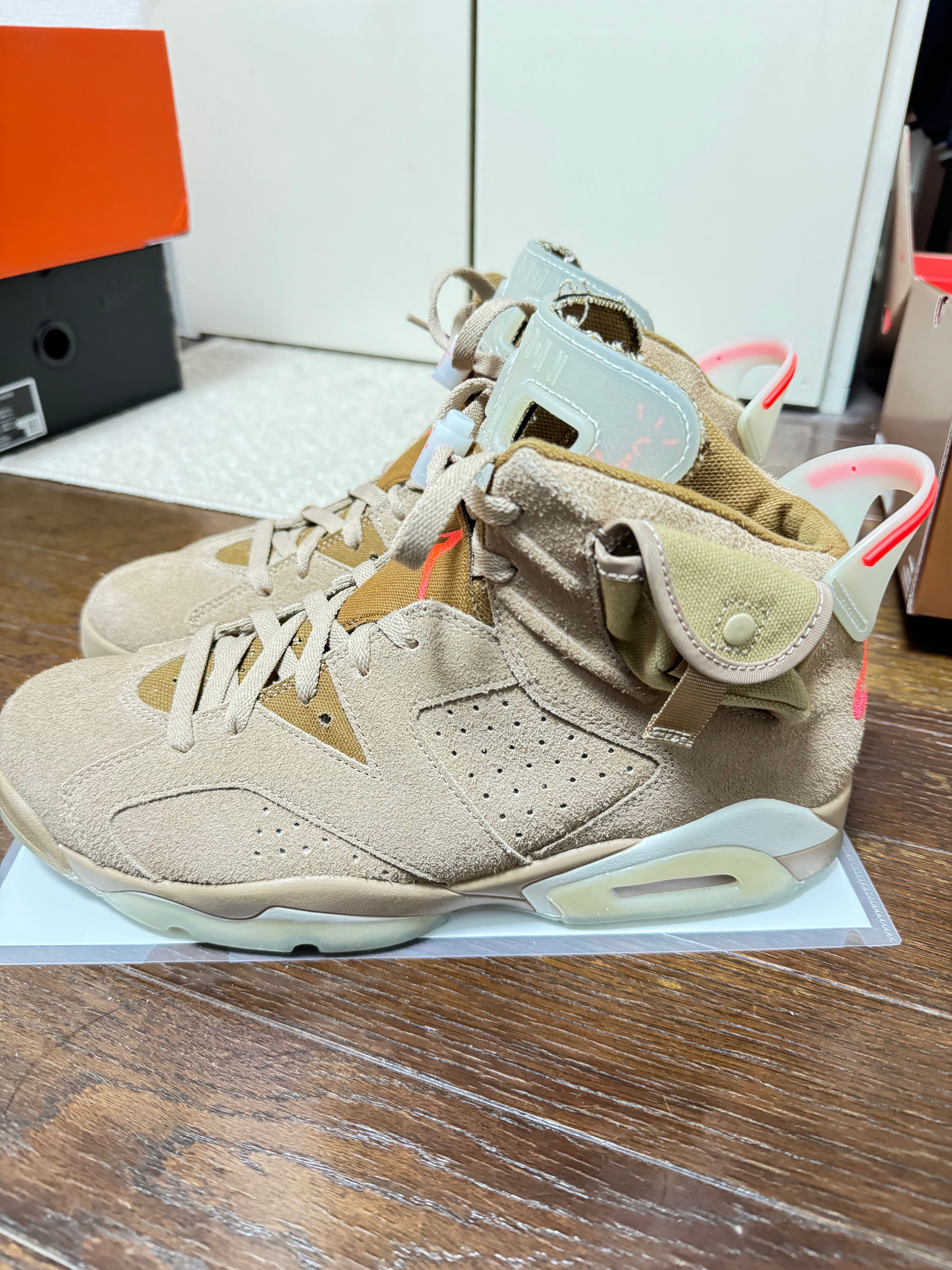 Travis Scott × Nike Air Jordan 6 "British Khaki"