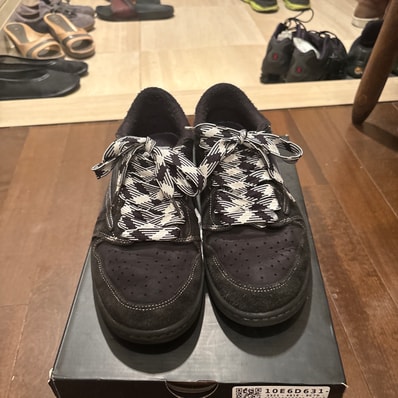 Travis Scott × Nike Air Jordan 1 Low OG SP "Black Phantom"