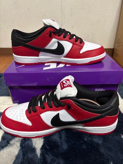 Nike SB Dunk Low Pro "J-Pack Chicago/Varsity Red and White"