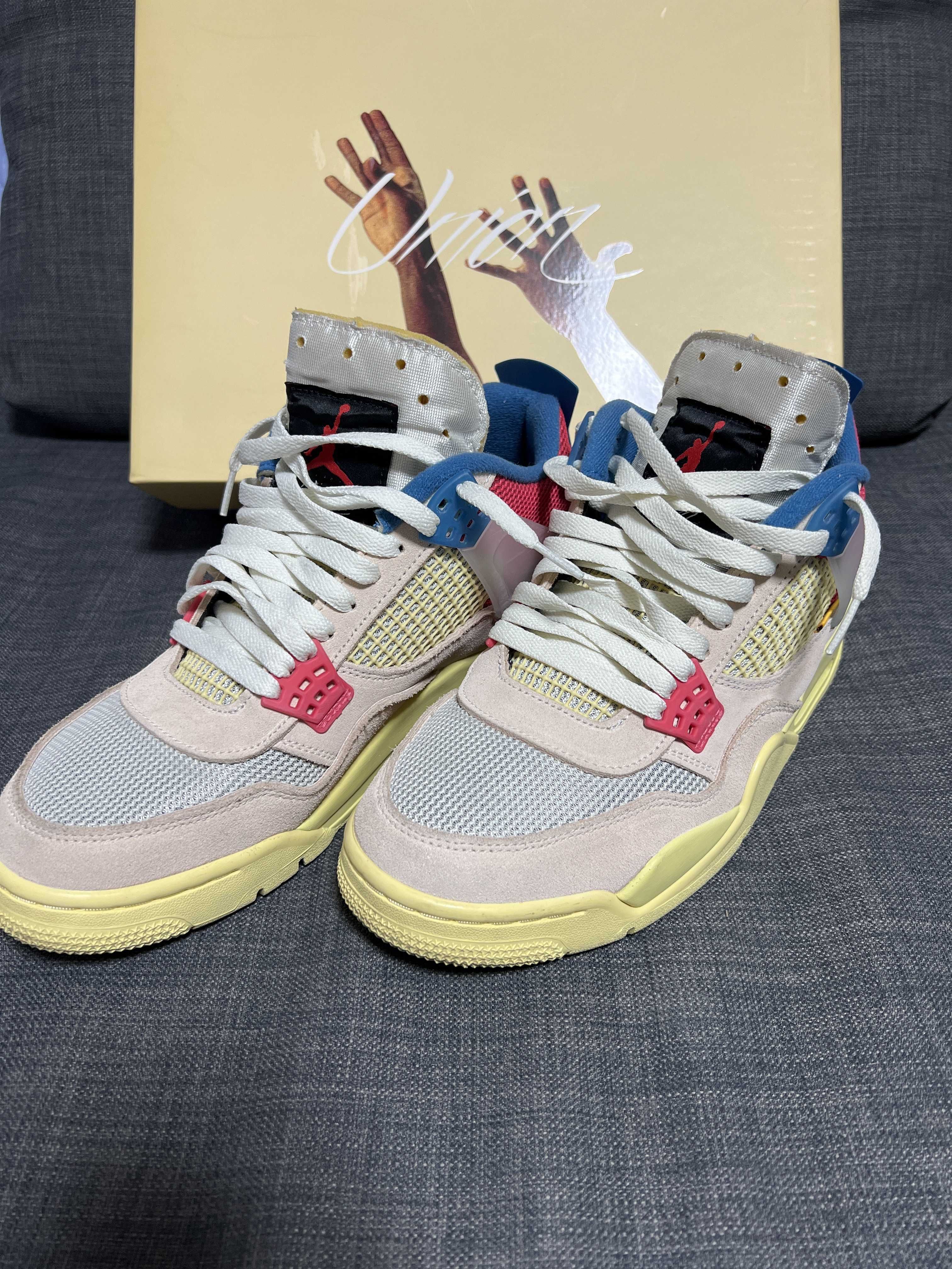 UNION × Nike Air Jordan 4 SP "Guava Ice/Light Fusion Red"