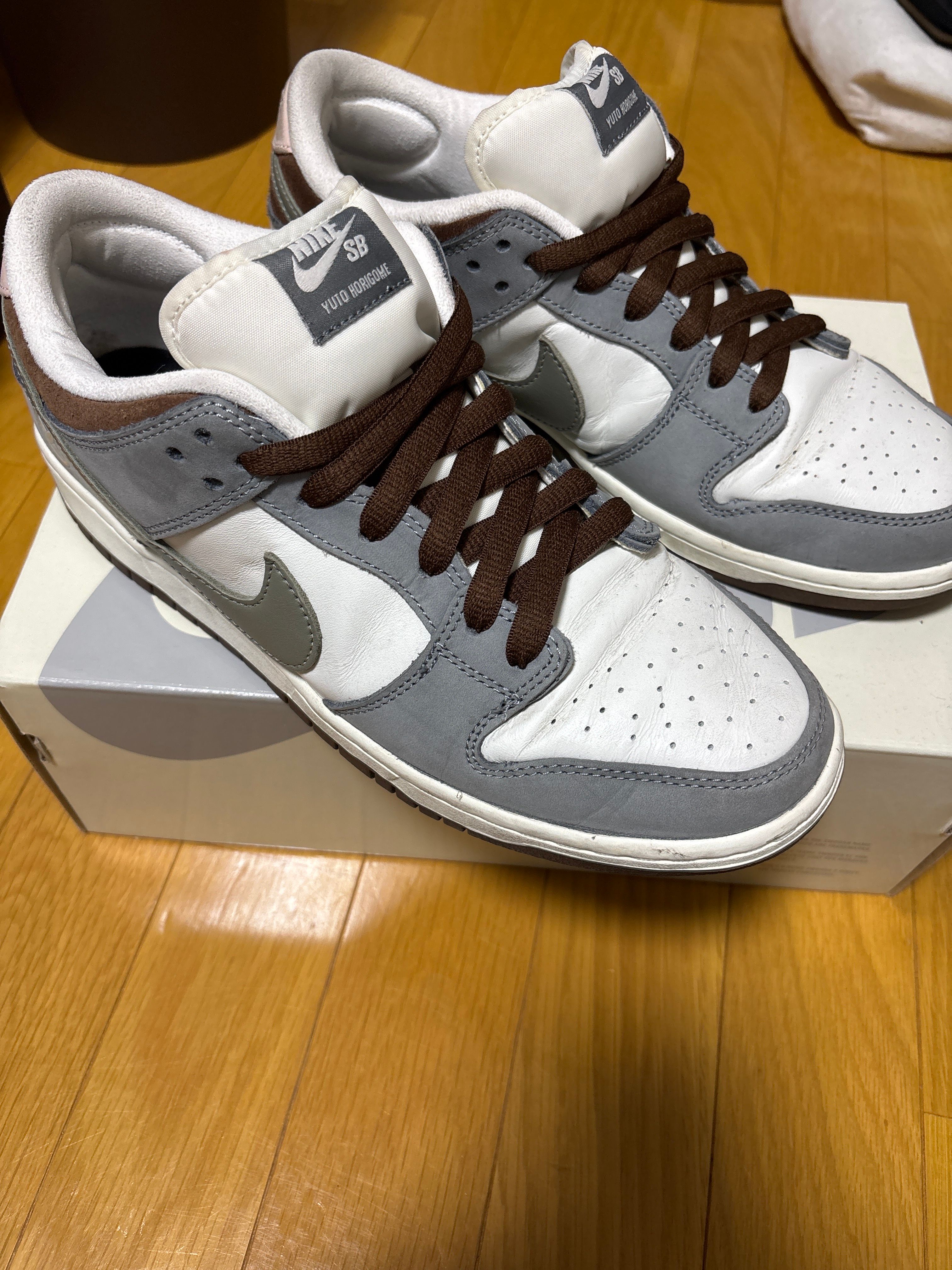 堀米 雄斗(Yuto Horigome) × Nike SB Dunk Low Pro QS "Wolf Grey"