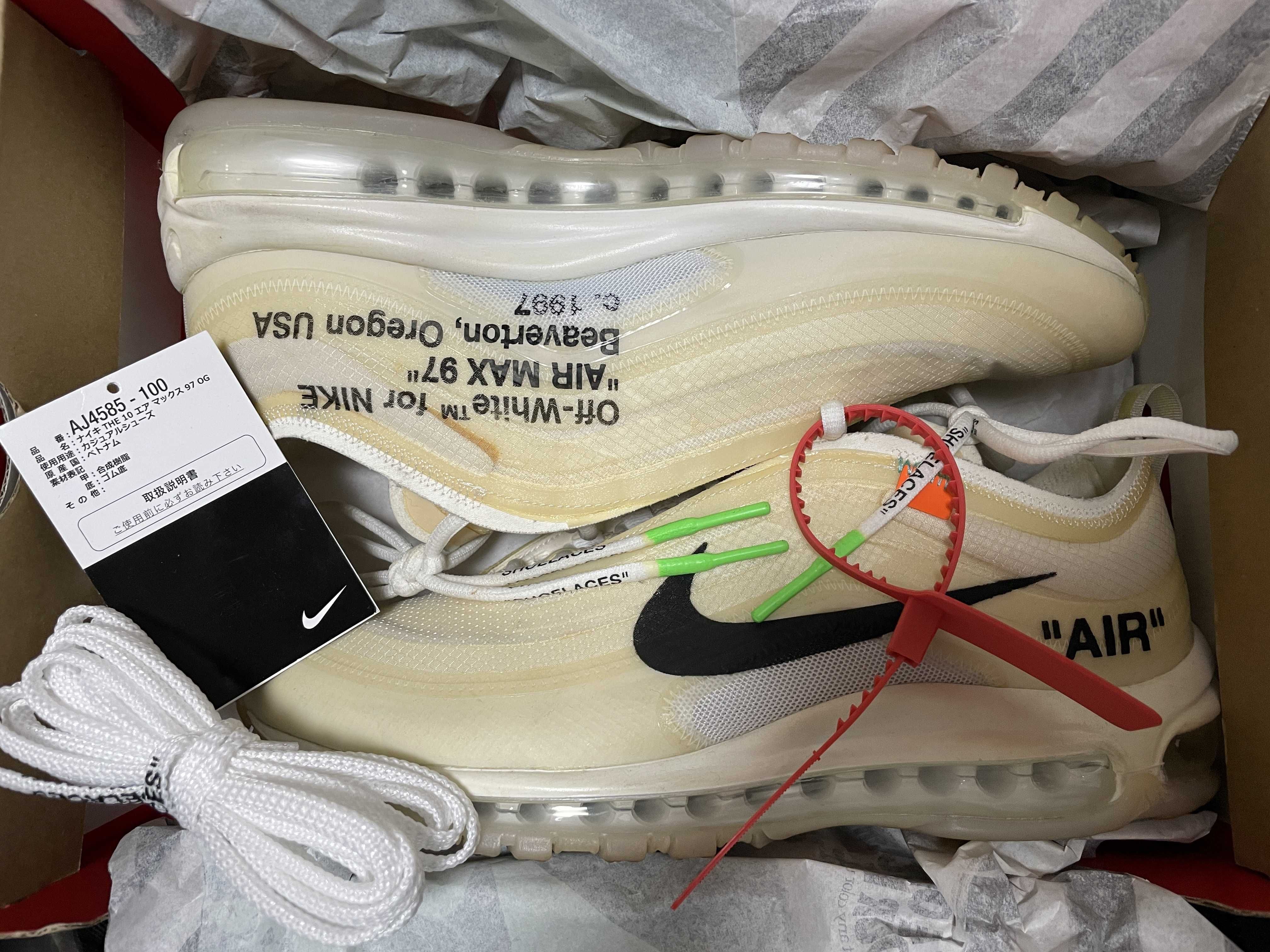 Off-White × Nike Air Max 97 "The Ten"