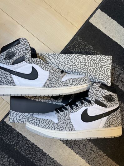 Nike Air Jordan 1 High OG "White Cement/Safari"