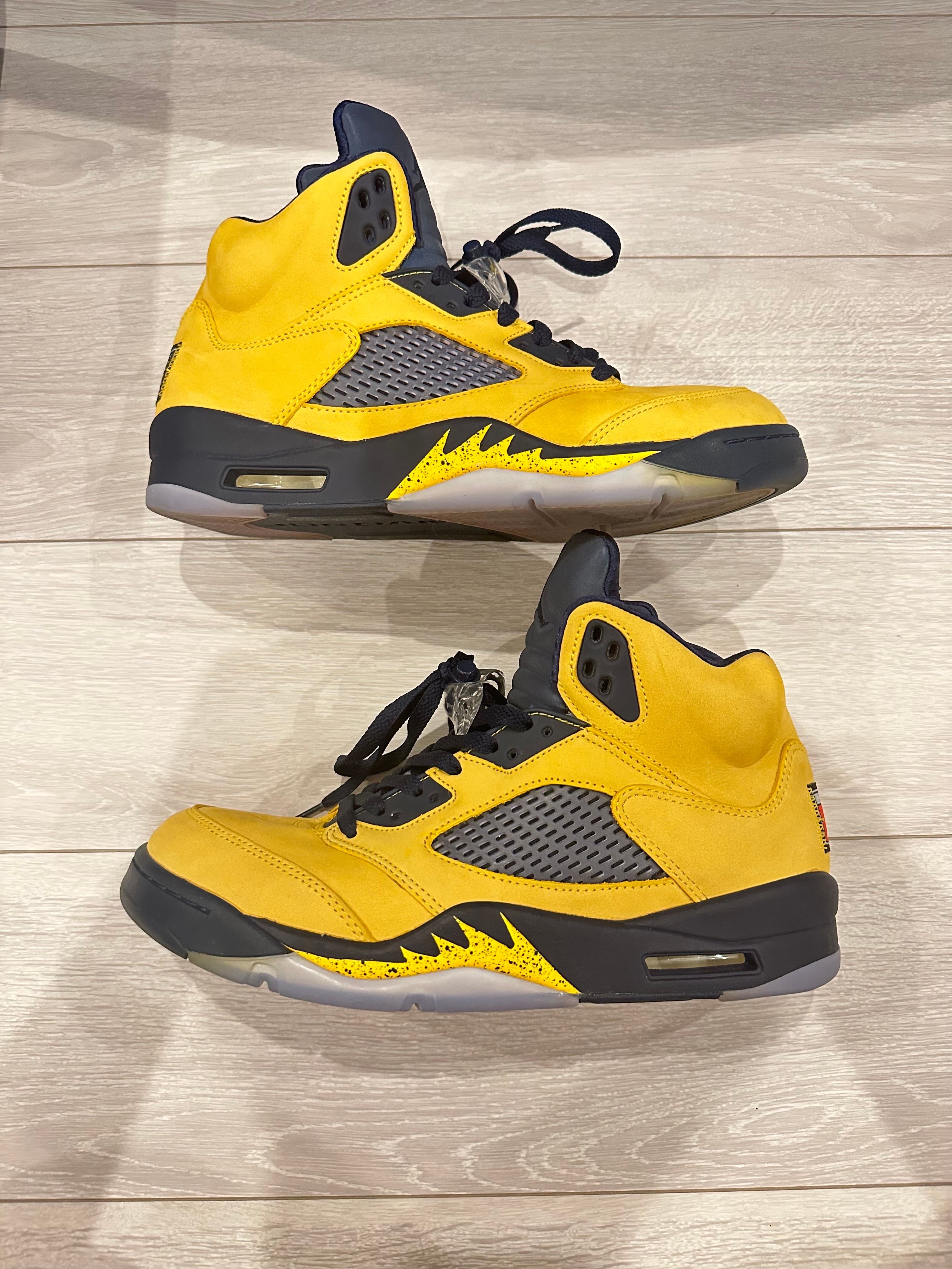 NIKE AIR JORDAN 5 "MICHIGAN"