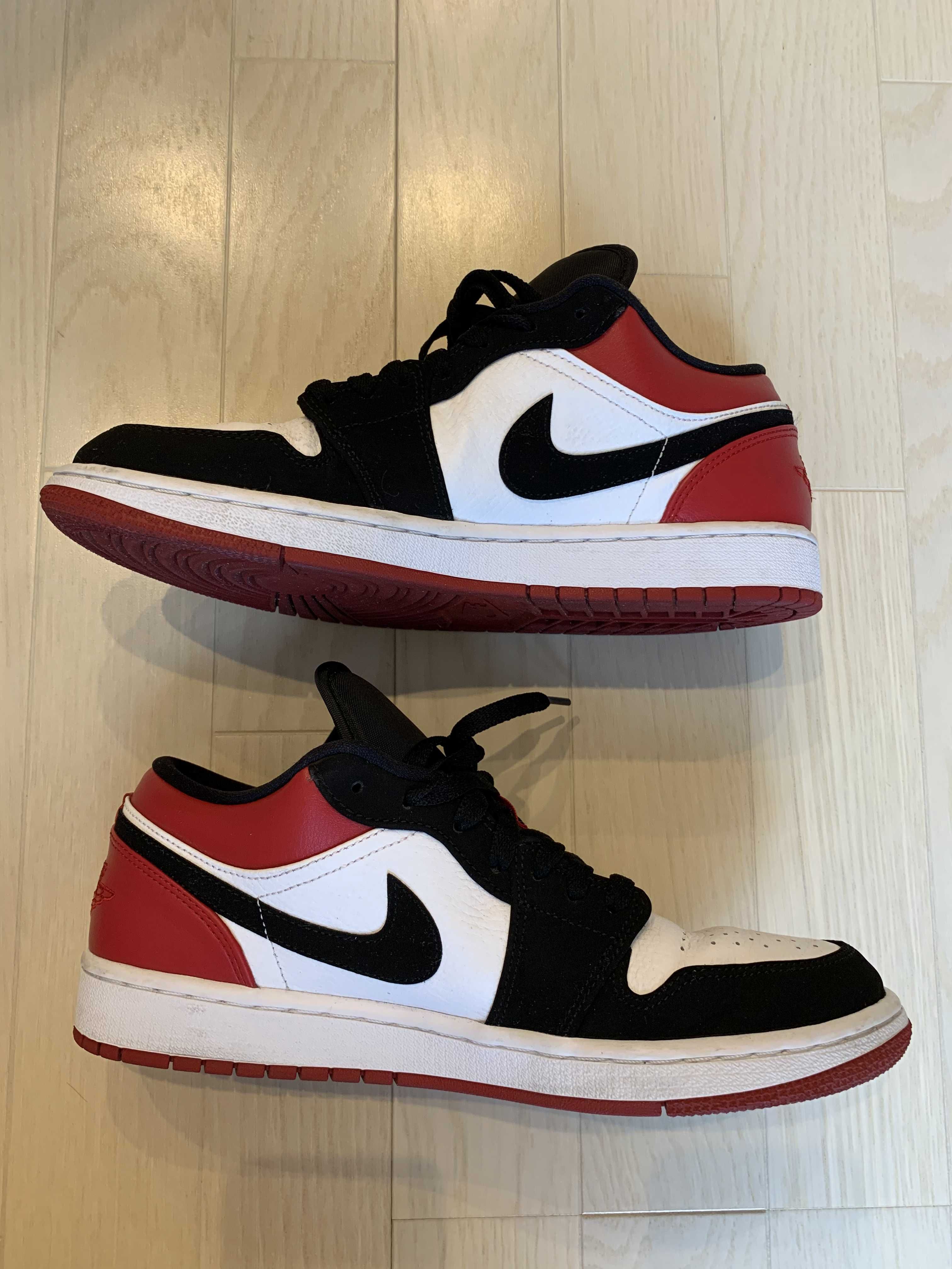 Nike Air Jordan 1 Low "Black Toe"