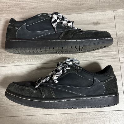 Travis Scott × Nike Air Jordan 1 Low OG SP "Black Phantom"