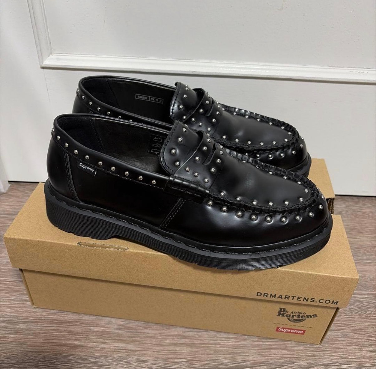 Supreme × Dr.Martens Studded Penton Loafer "Black" 25SS Week 13