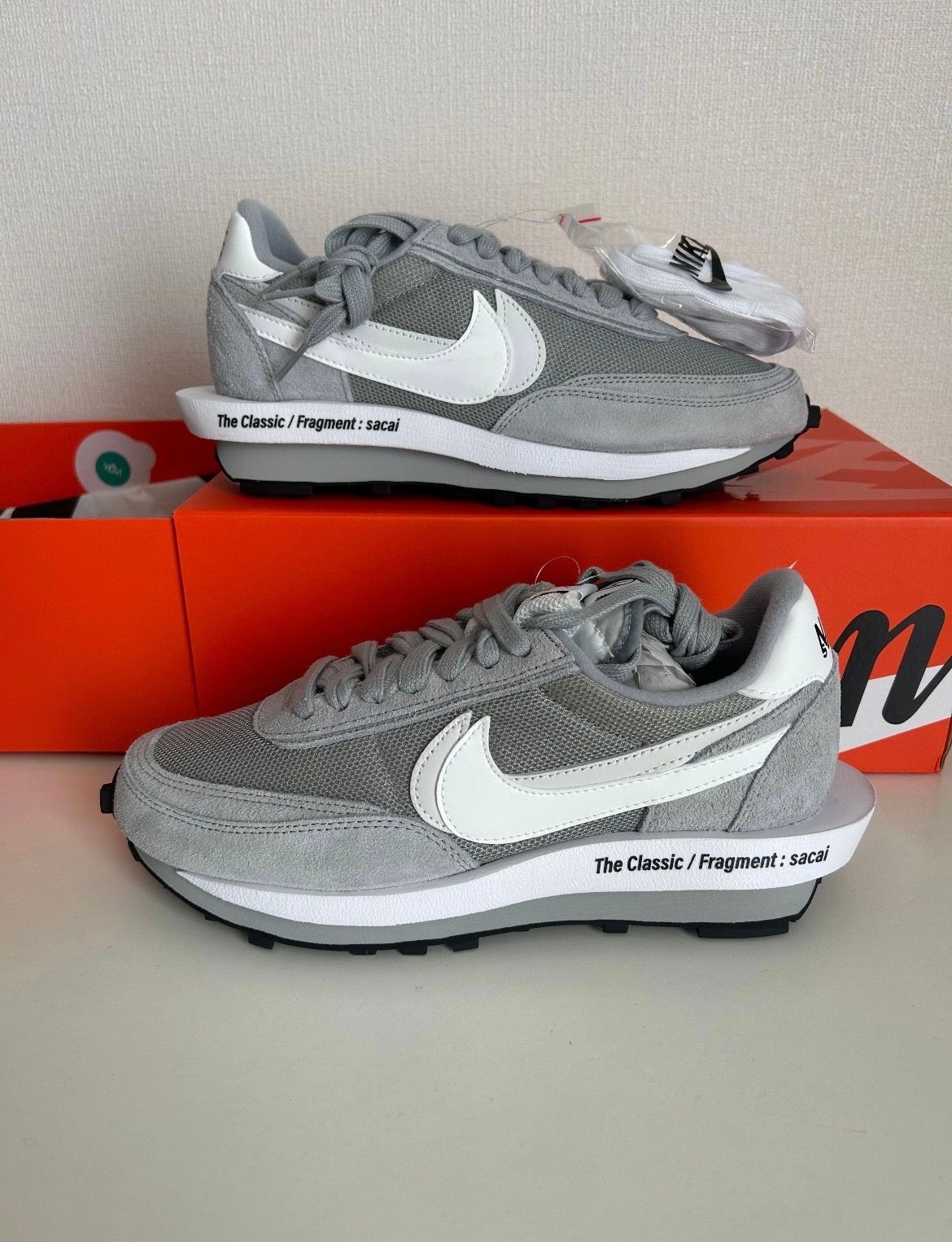 フラグメント × サカイ × ナイキ LD ワッフル27.5cm エア マックス 95 NIKE LD WAFFLE 【FRAGMENT DESIGN】【SACAI